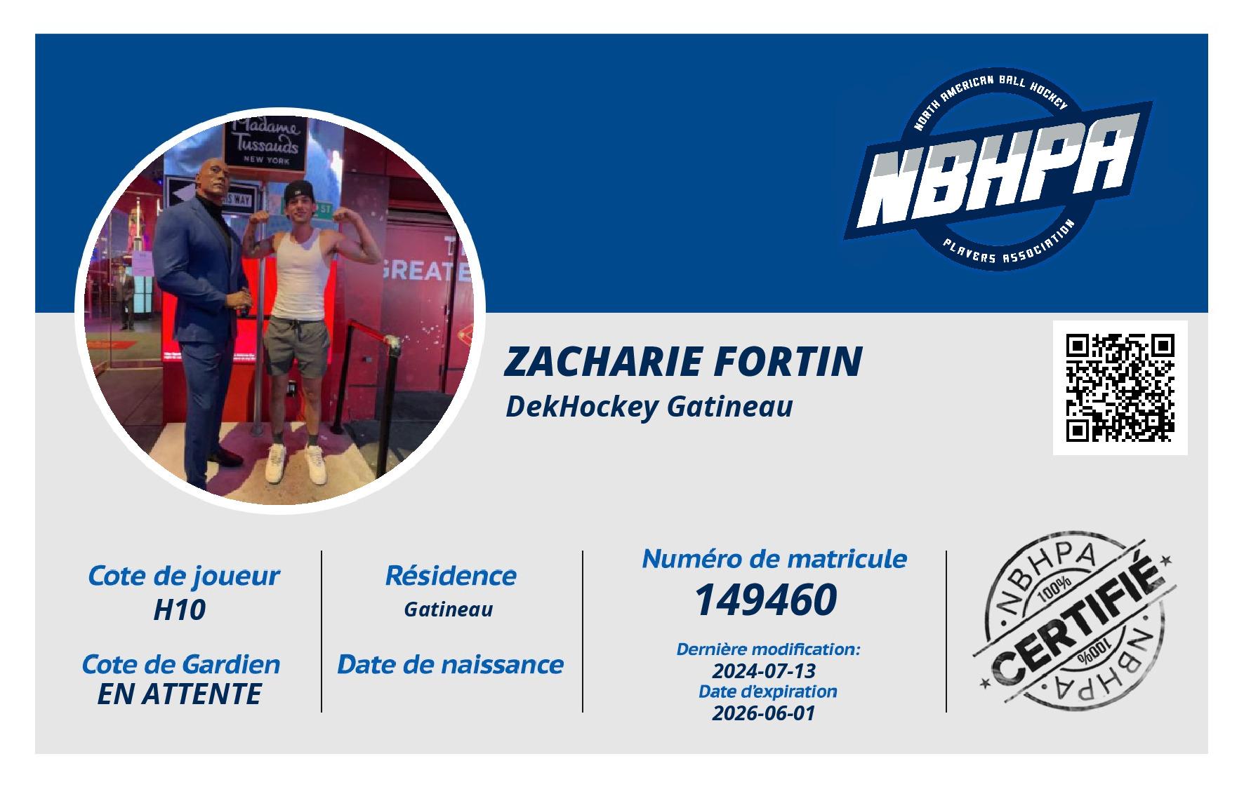 Zacharie Fortin