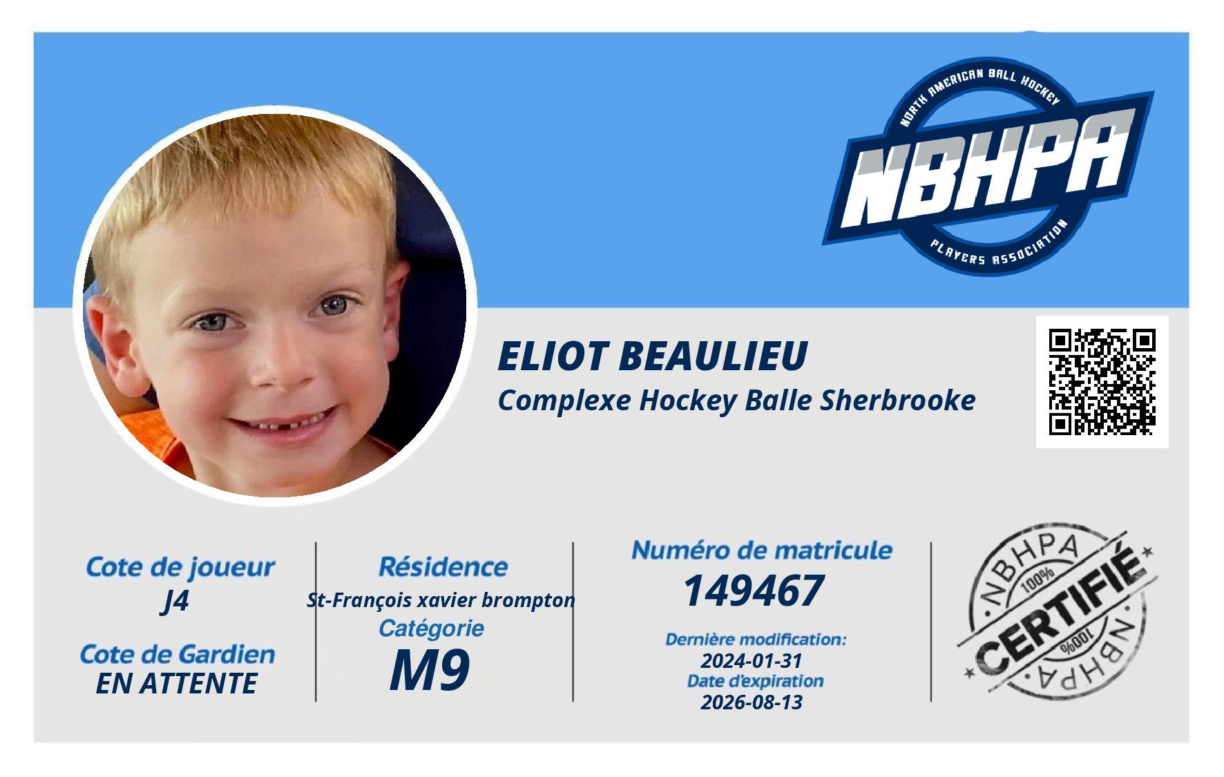 Eliot Beaulieu 