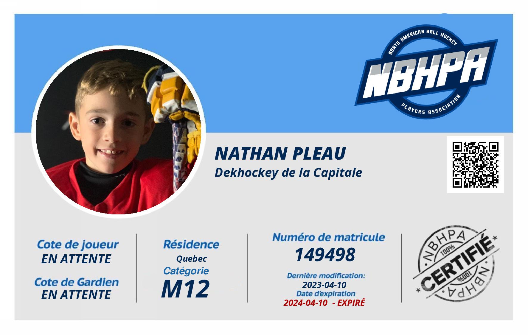 Nathan Pleau