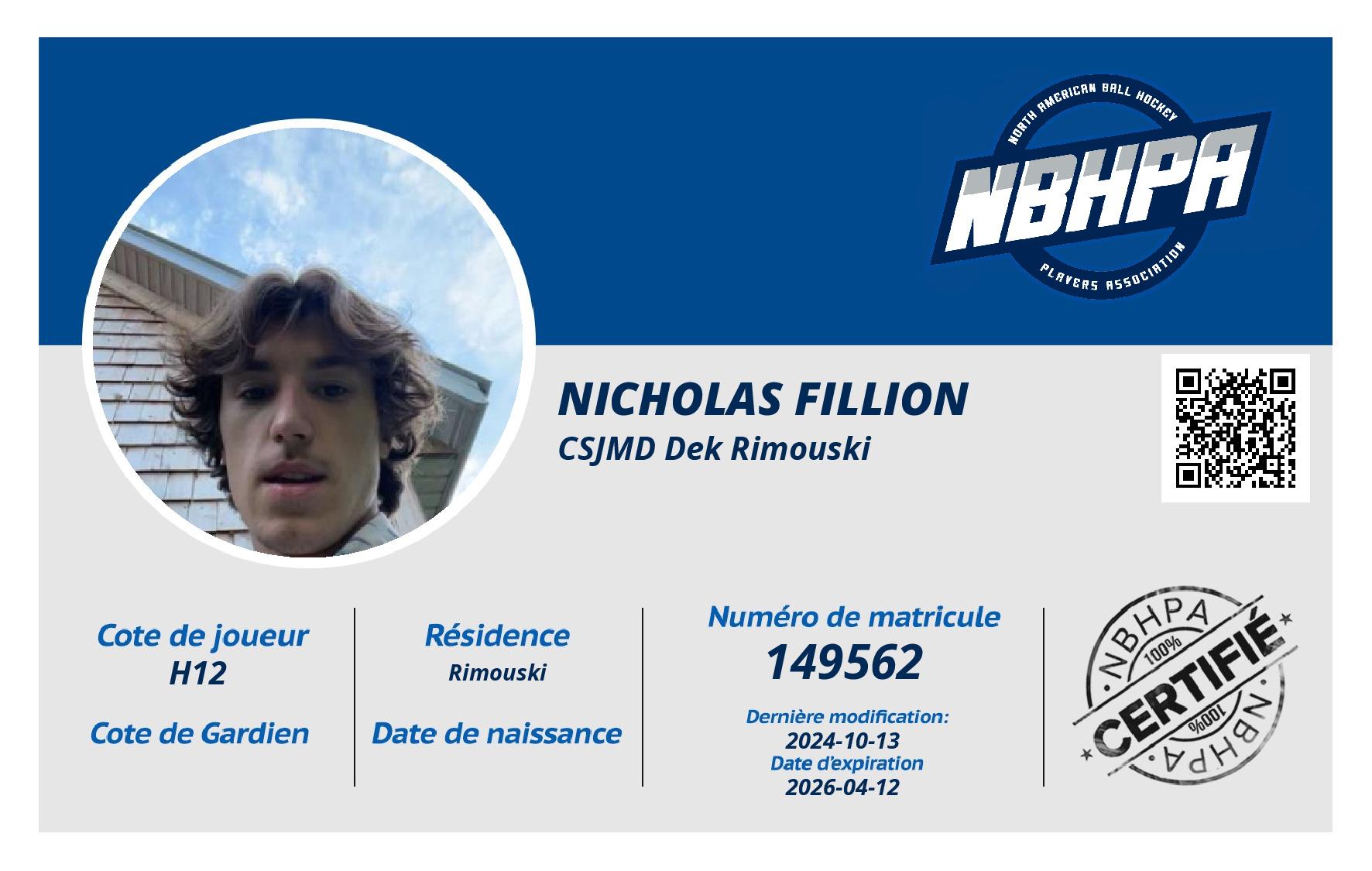 Nicholas Fillion