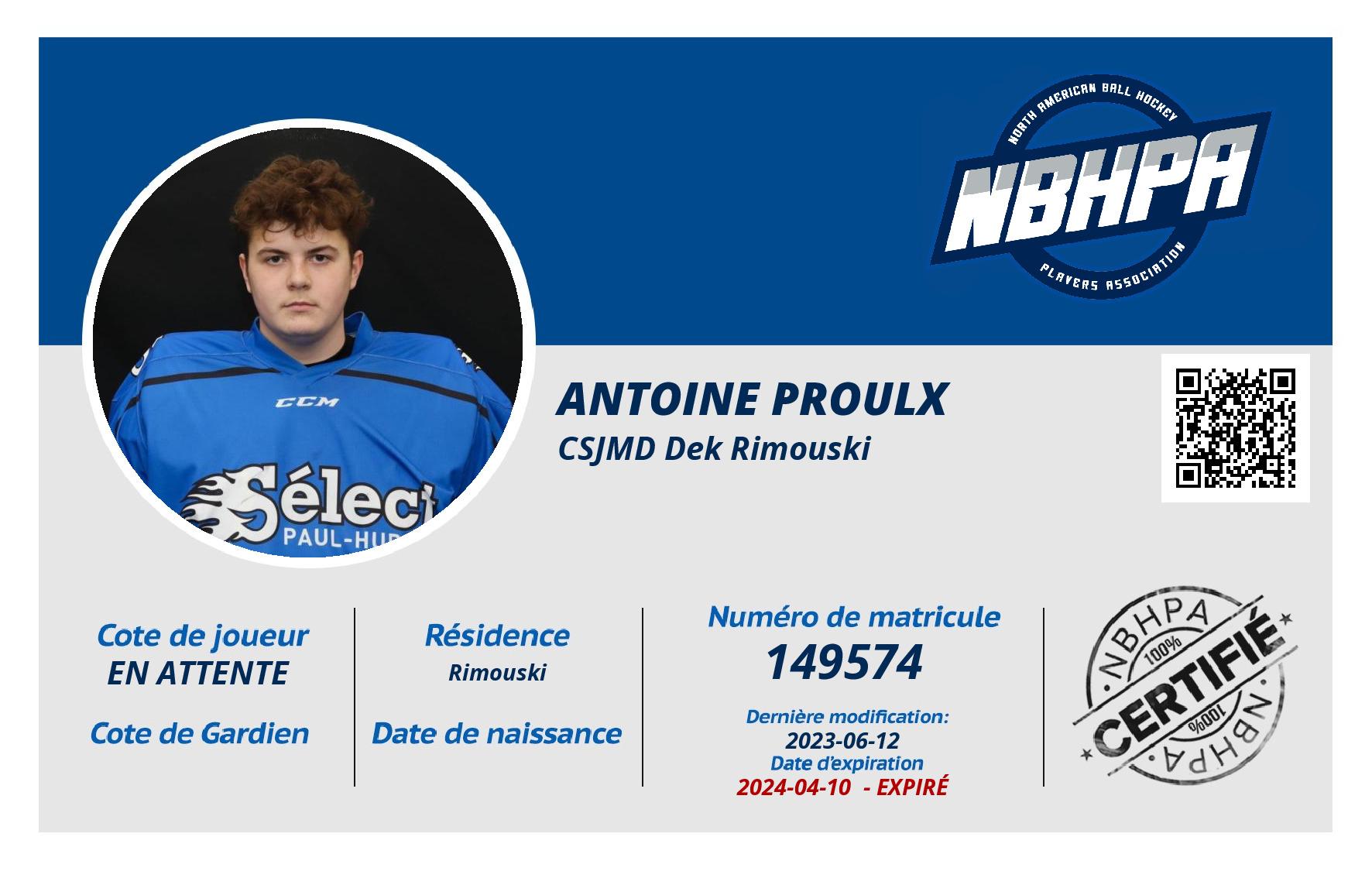 Antoine Proulx 