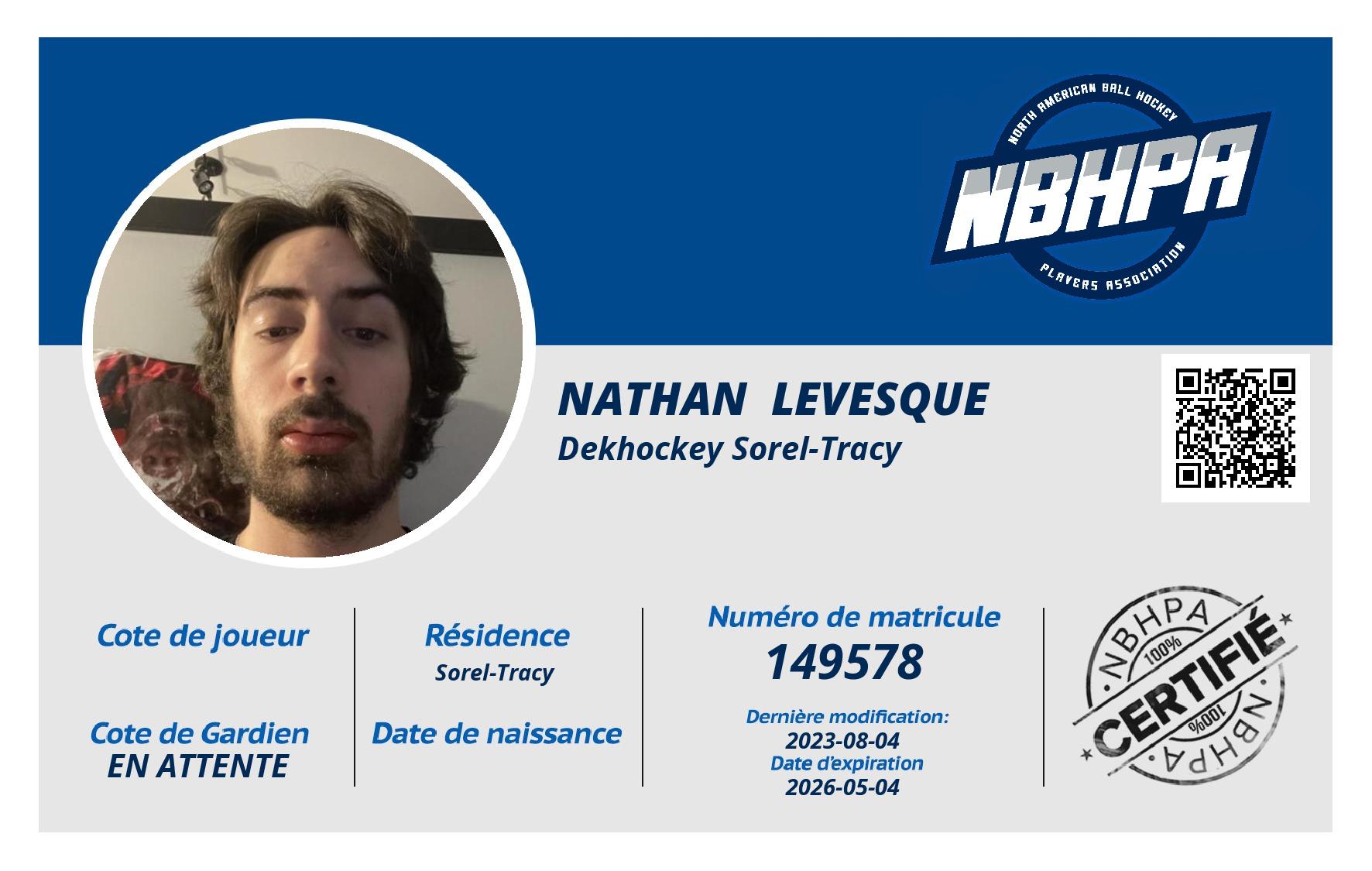 Nathan  Levesque