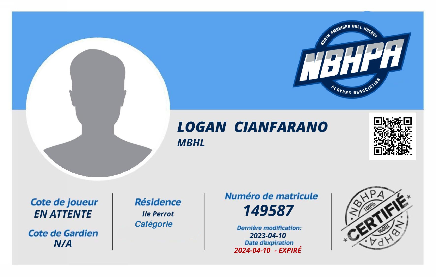 Logan  Cianfarano