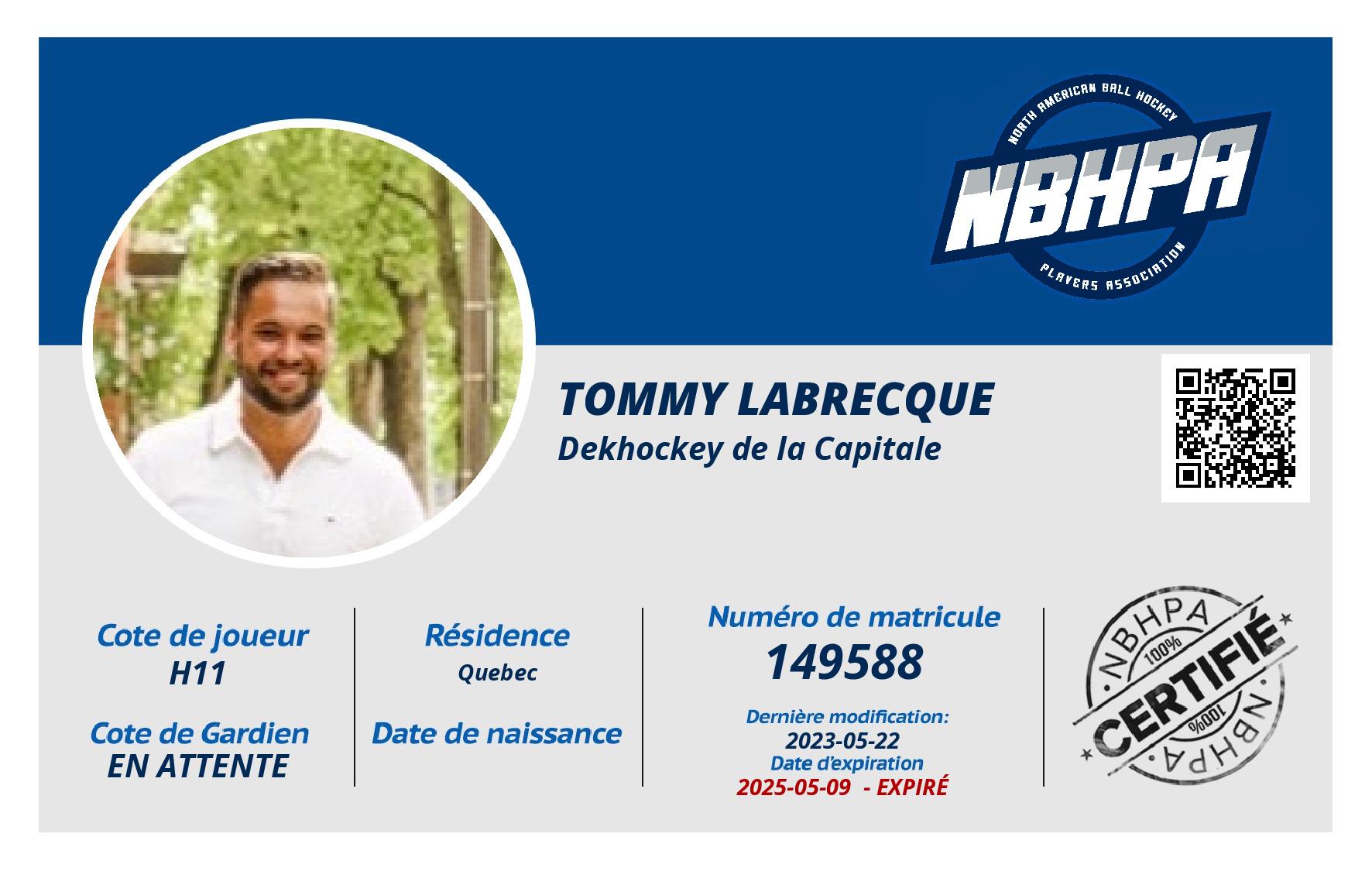 Tommy Labrecque