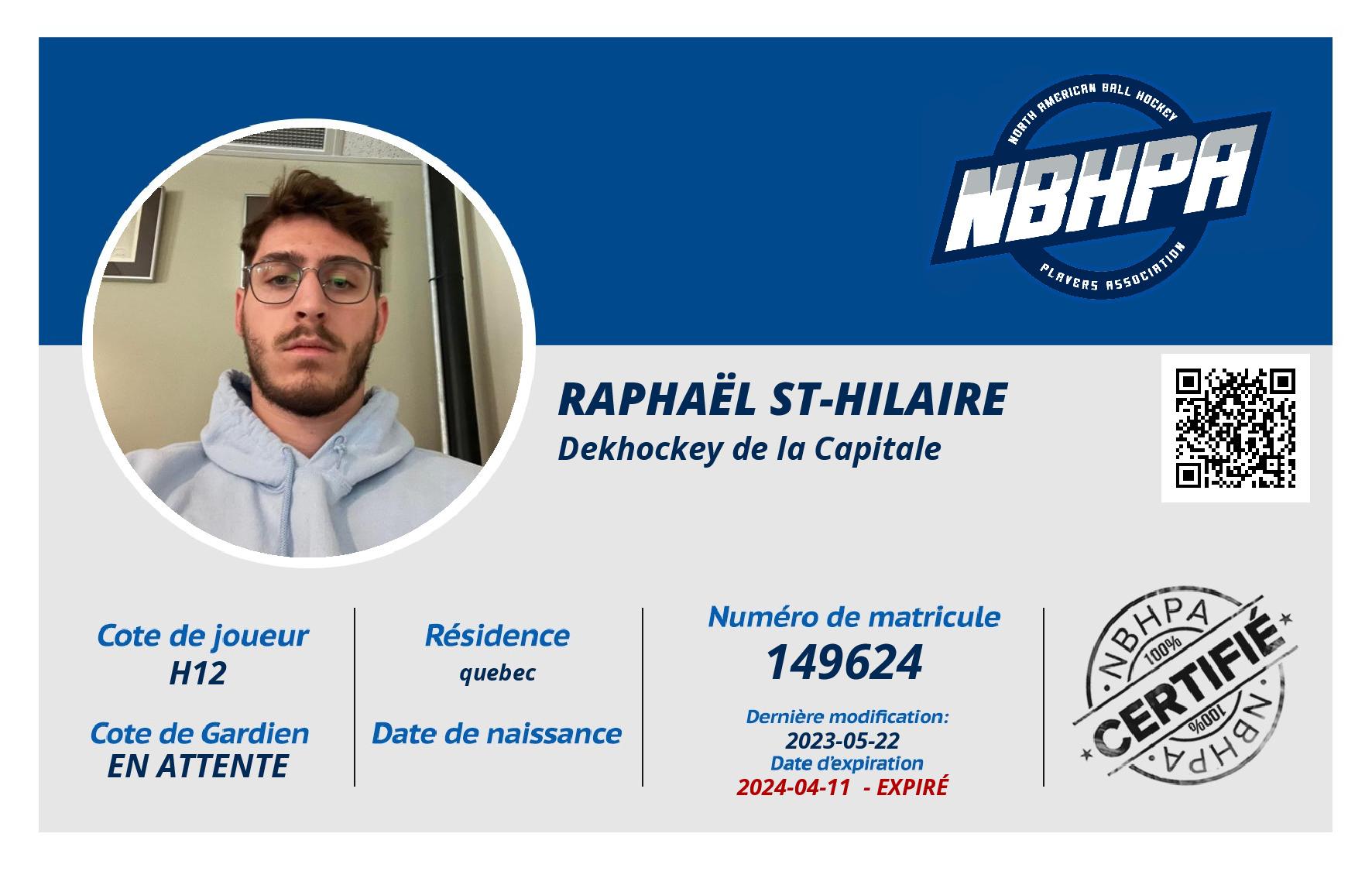 Raphaël St-hilaire