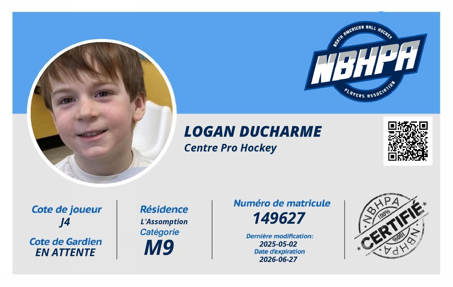 Logan Ducharme