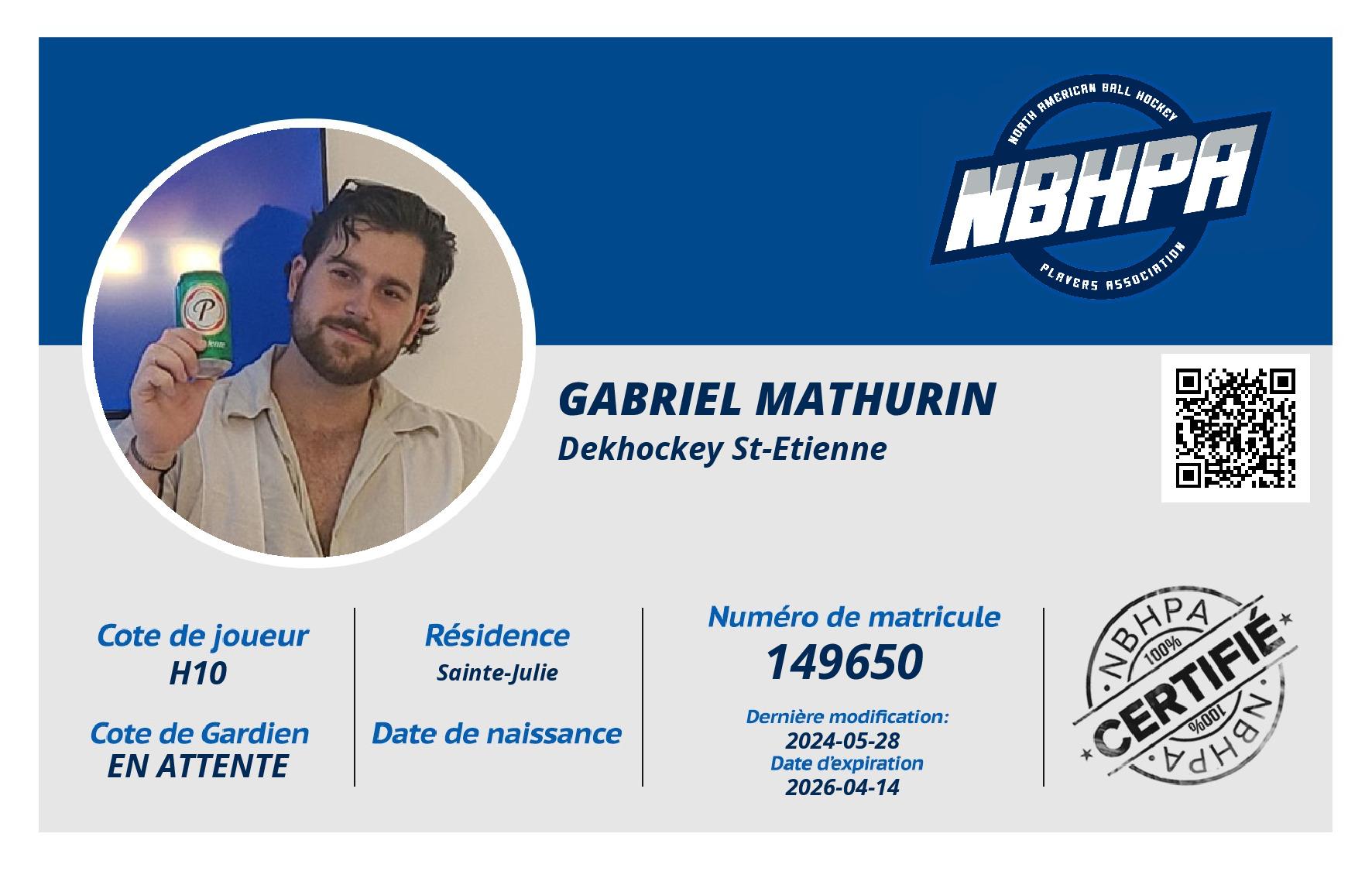 Gabriel Mathurin