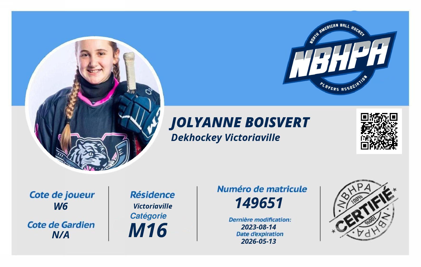 Jolyanne Boisvert