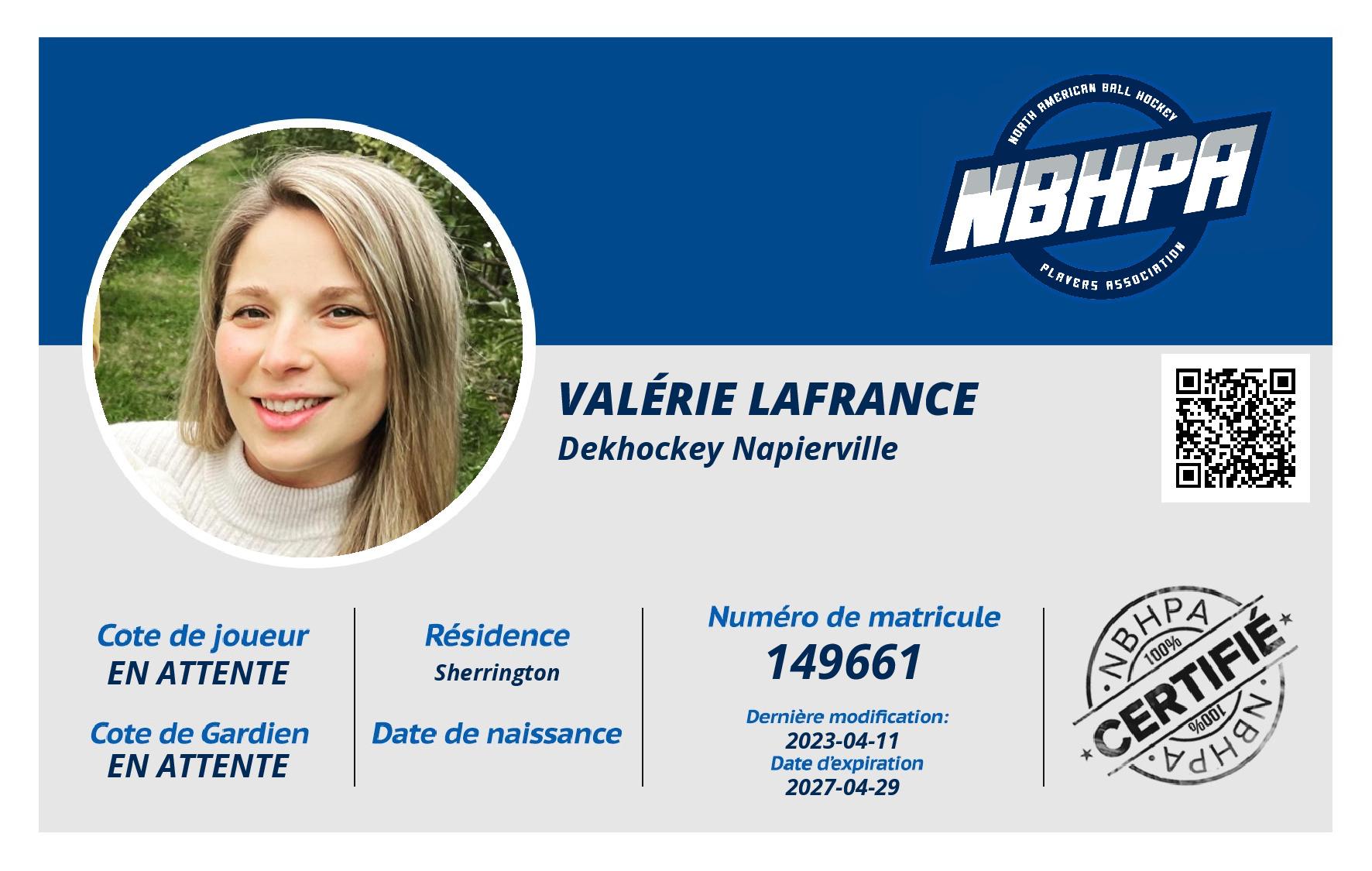 Valérie Lafrance