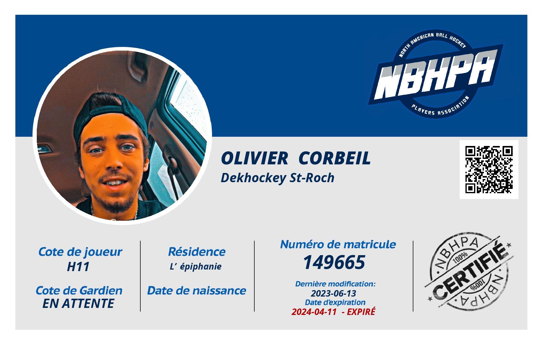 Olivier  Corbeil 