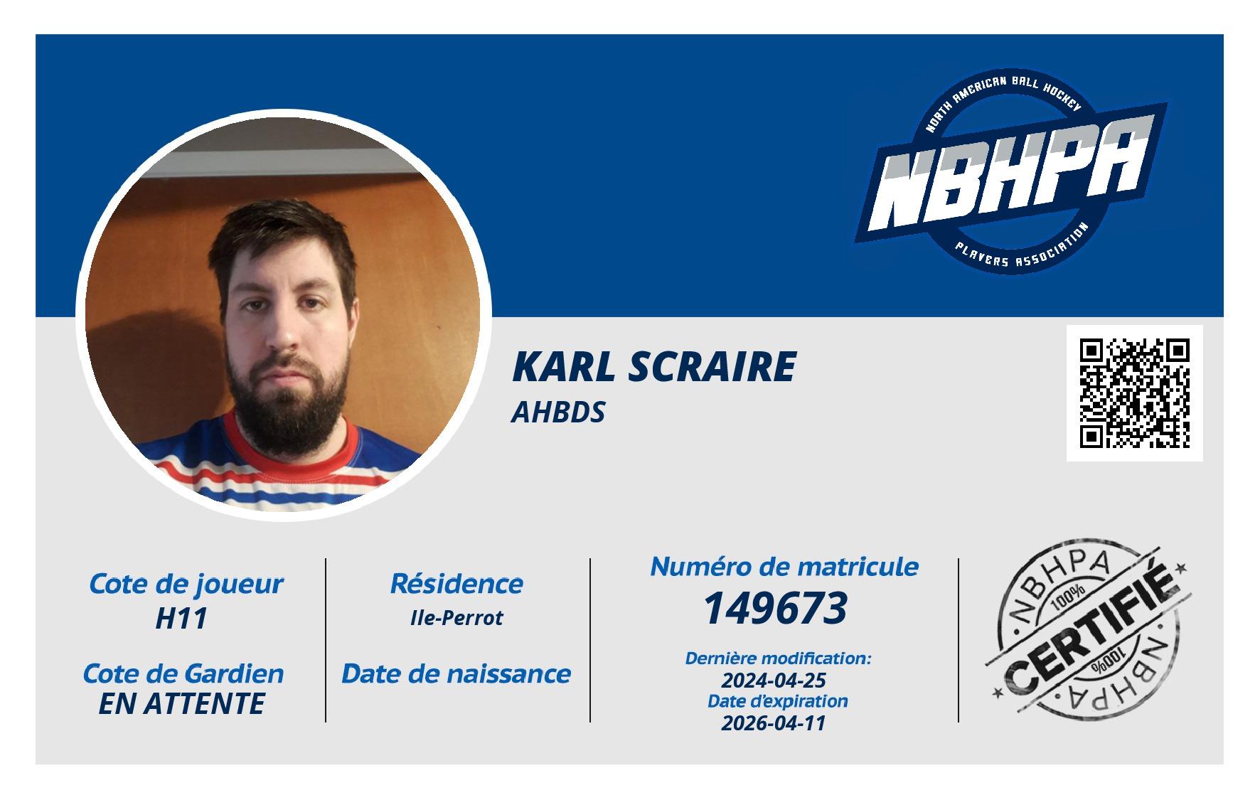 Karl Scraire