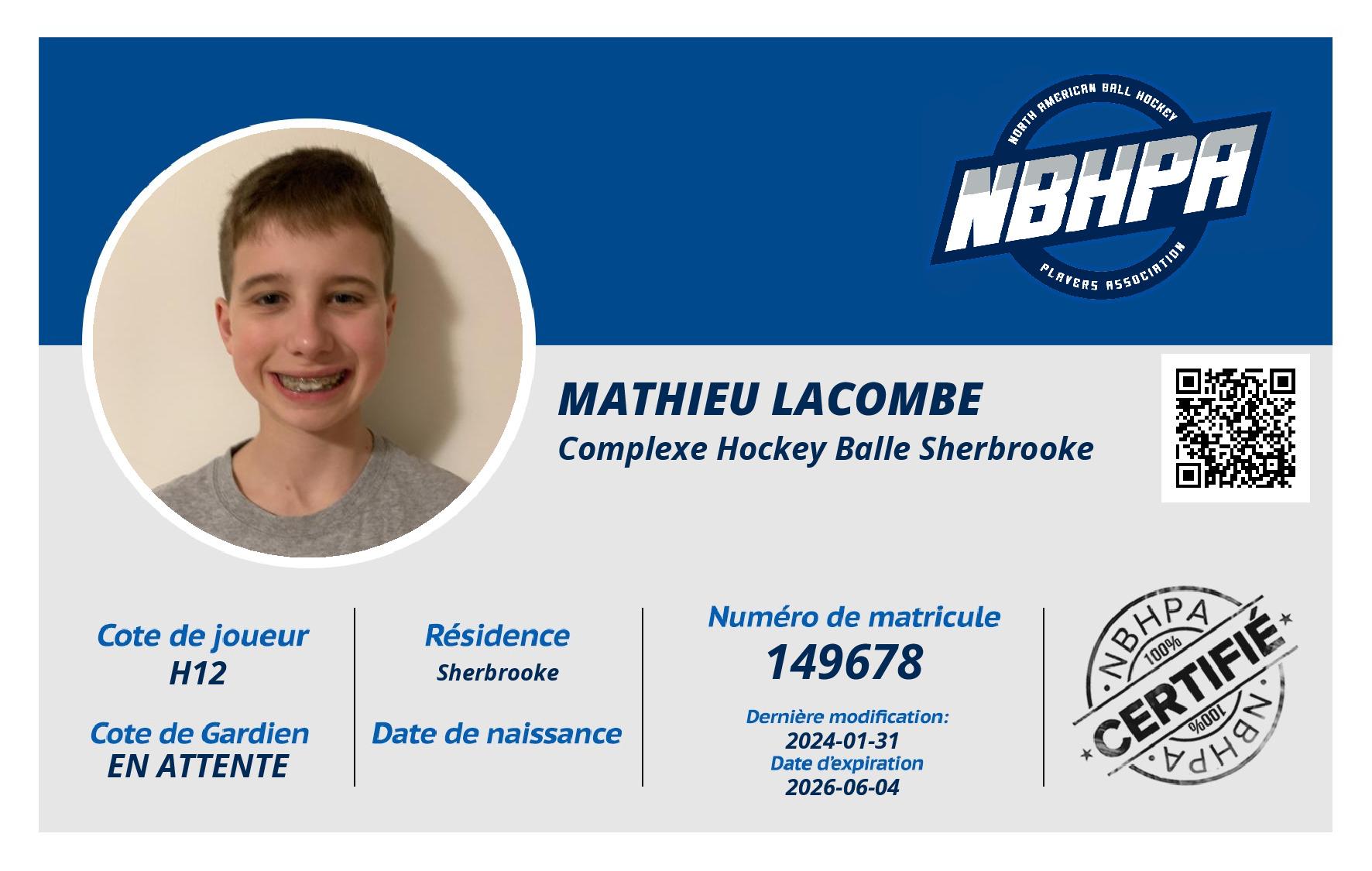 Mathieu Lacombe