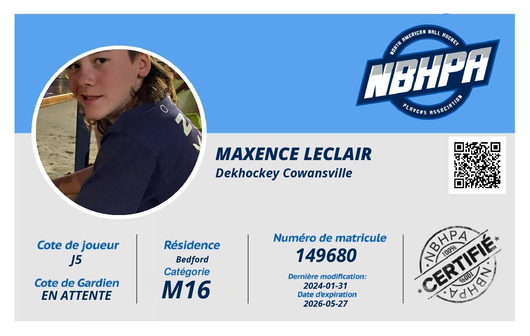 Maxence Leclair