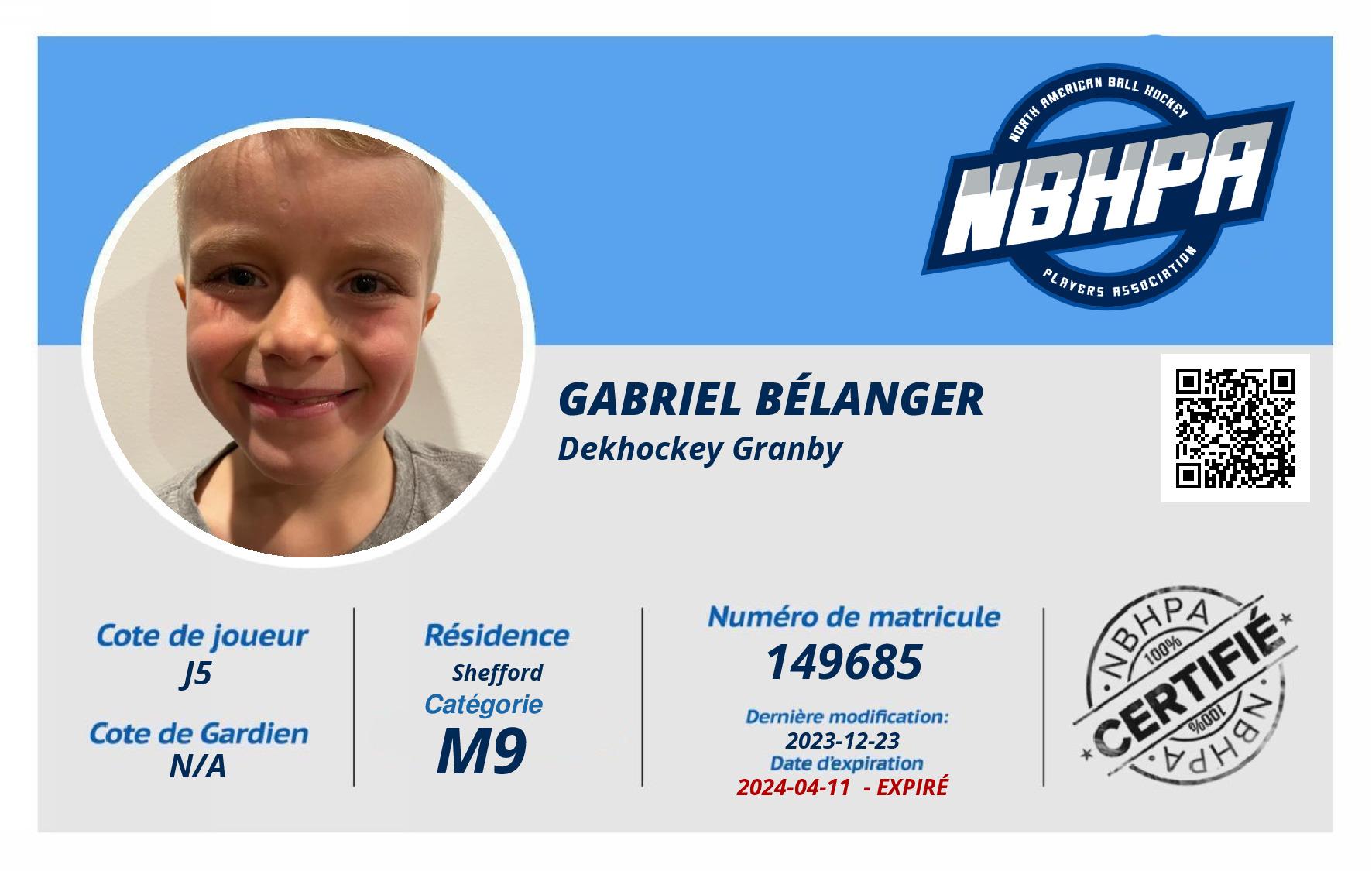Gabriel Bélanger