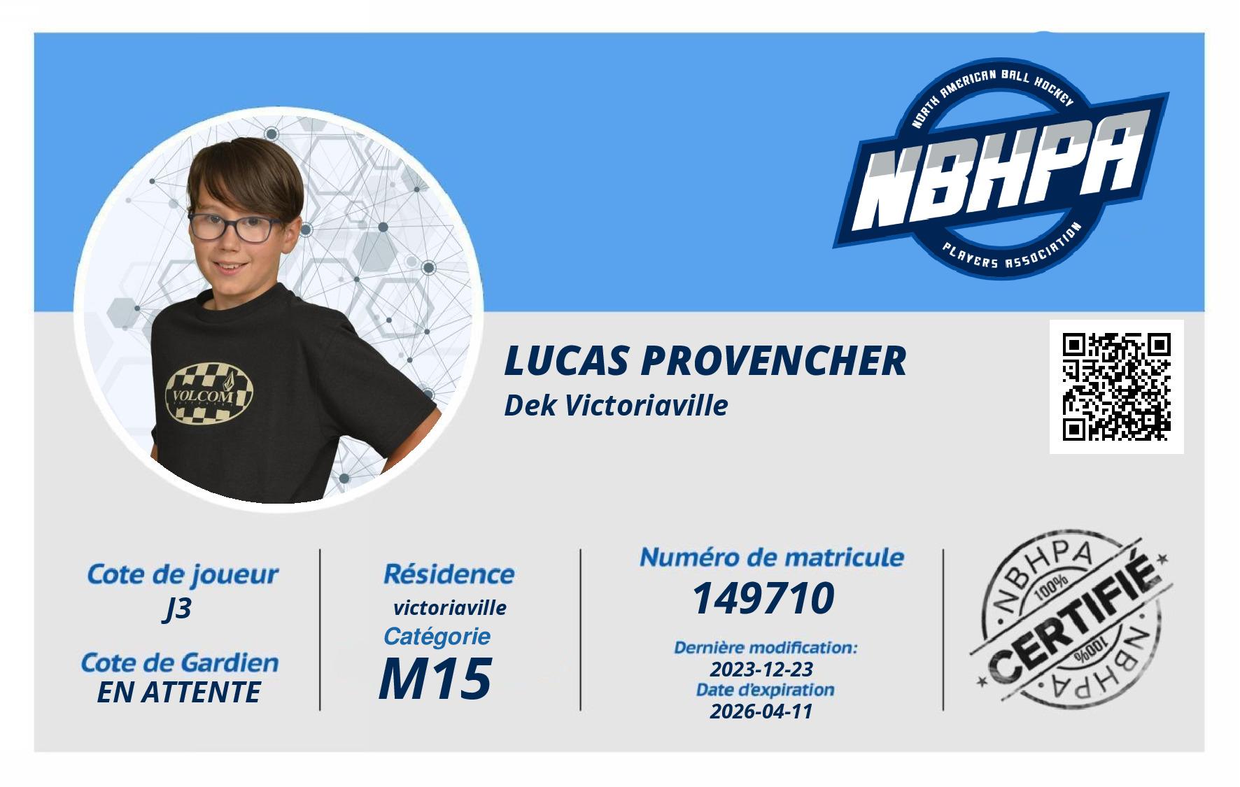 Lucas Provencher