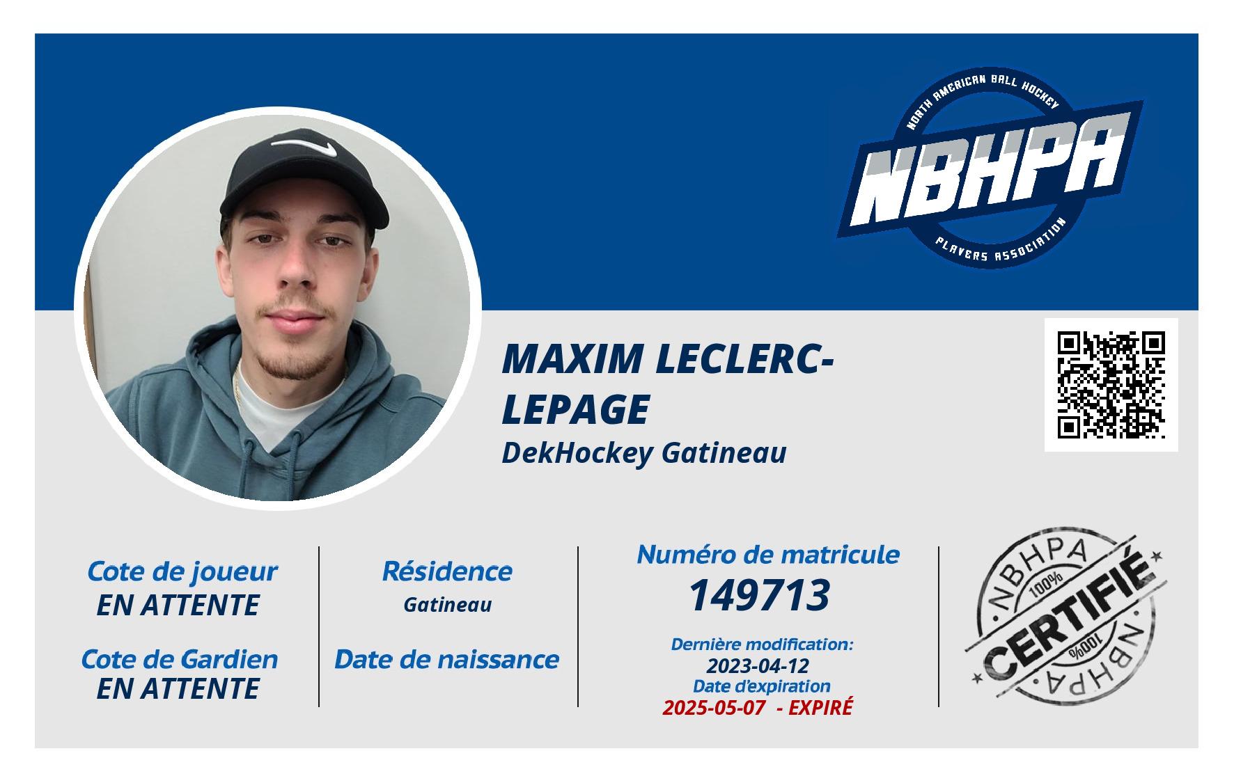 Maxim Leclerc-lepage