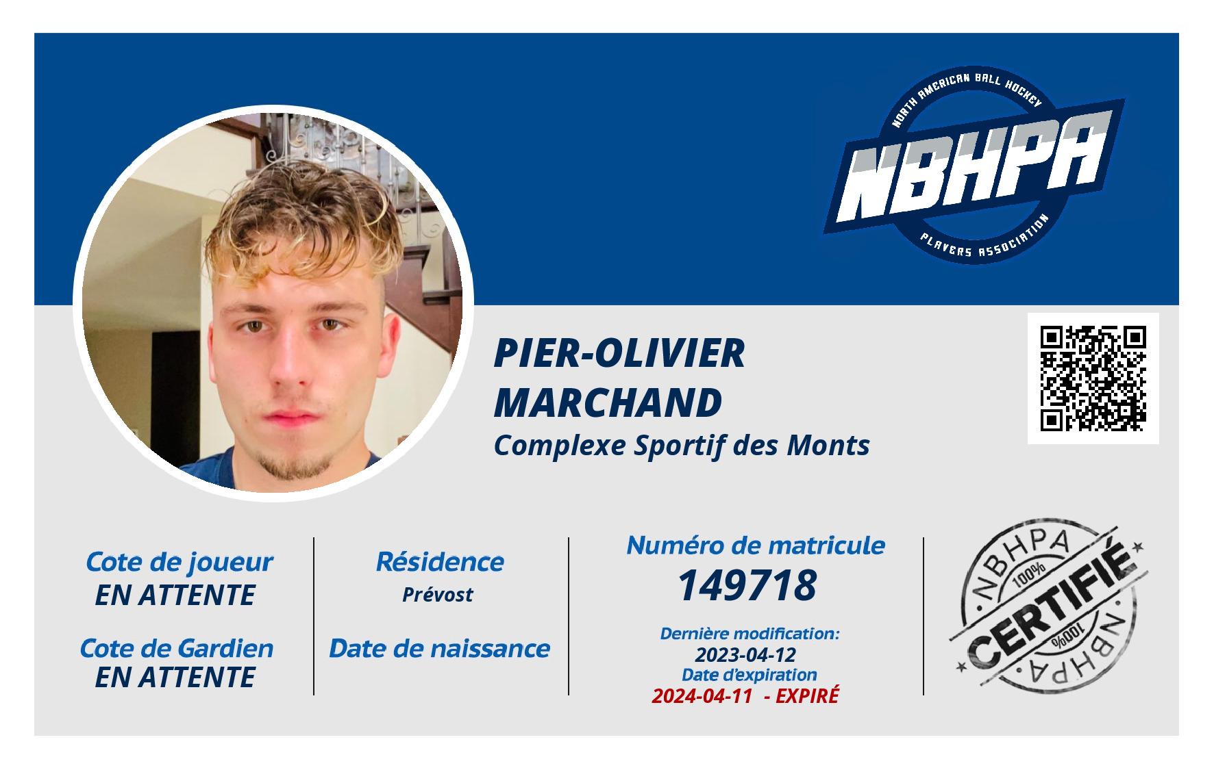 Pier-Olivier Marchand 