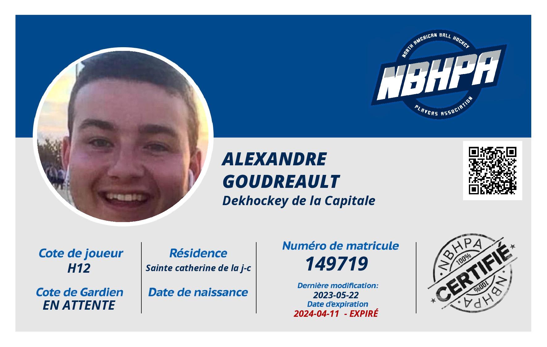 Alexandre Goudreault