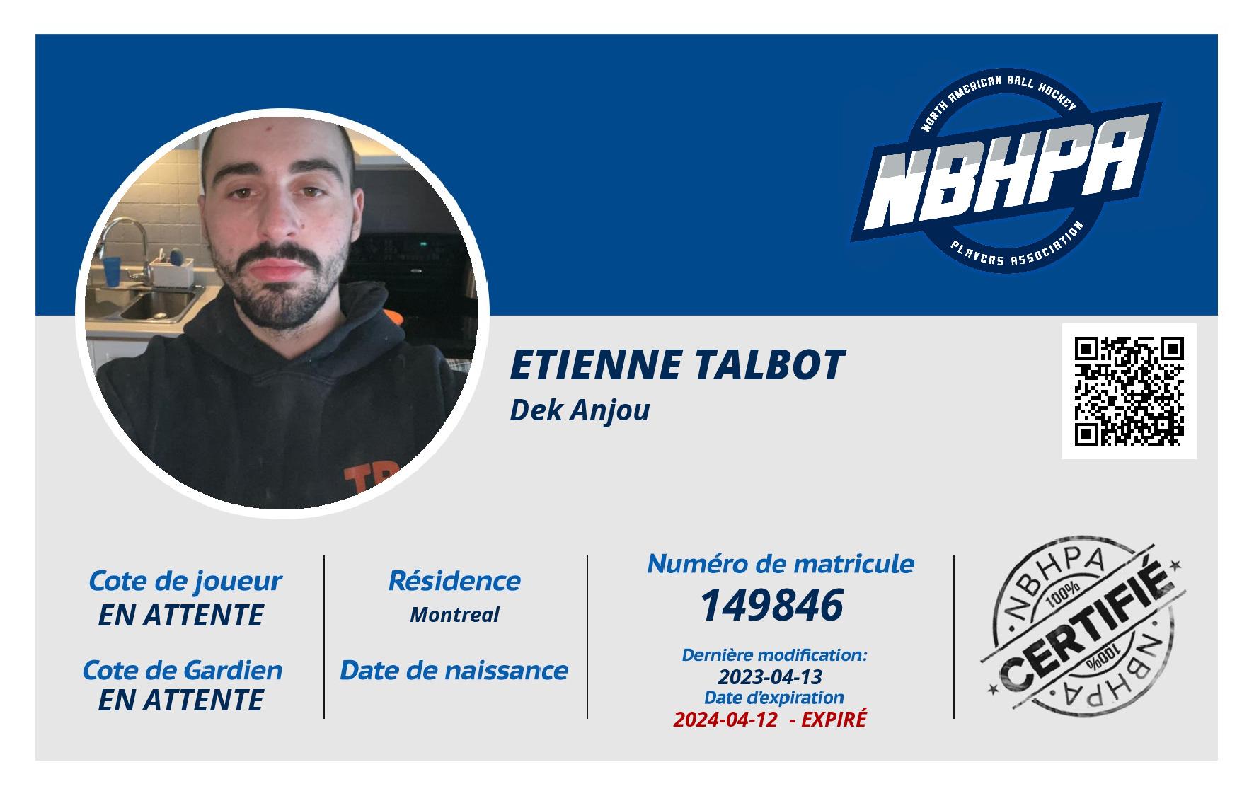 Etienne Talbot