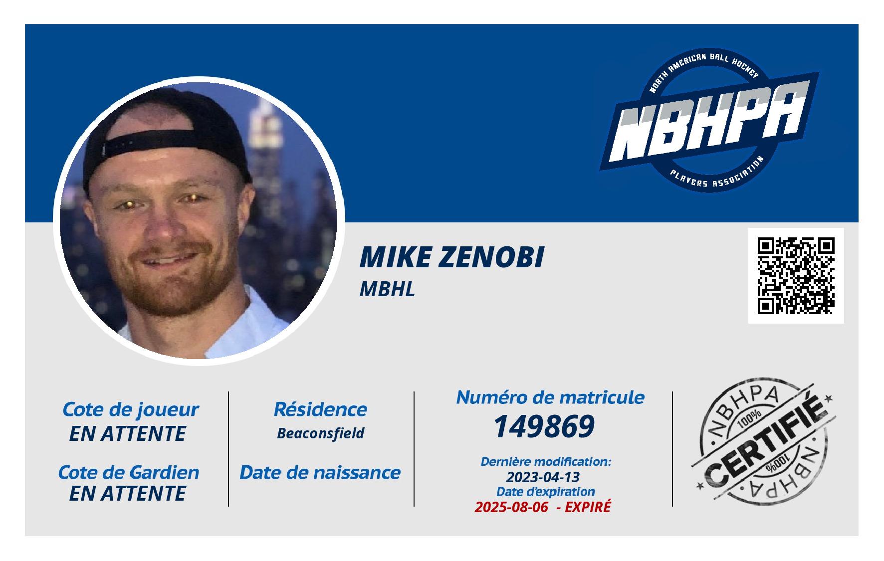 Mike Zenobi