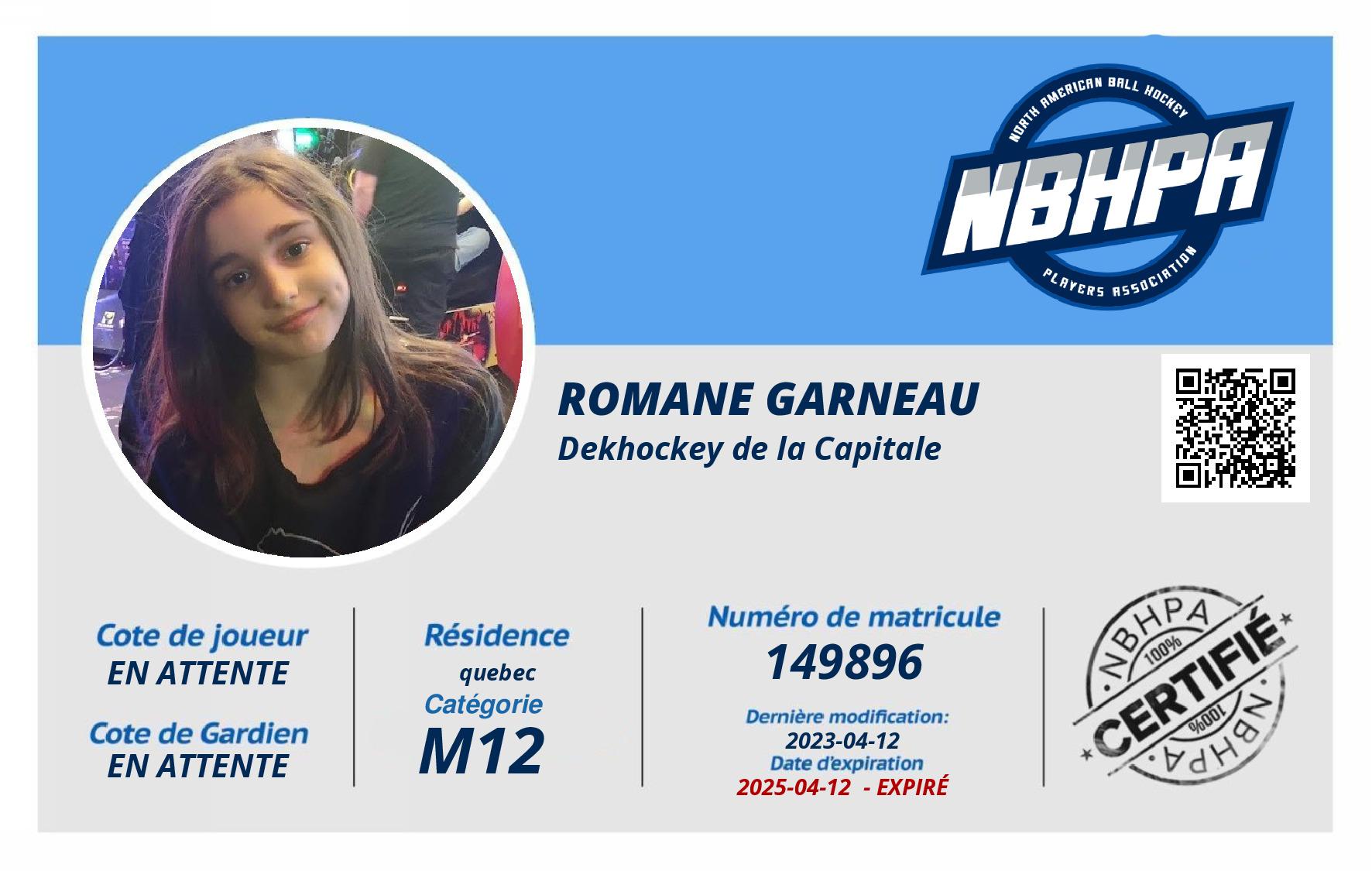 Romane Garneau