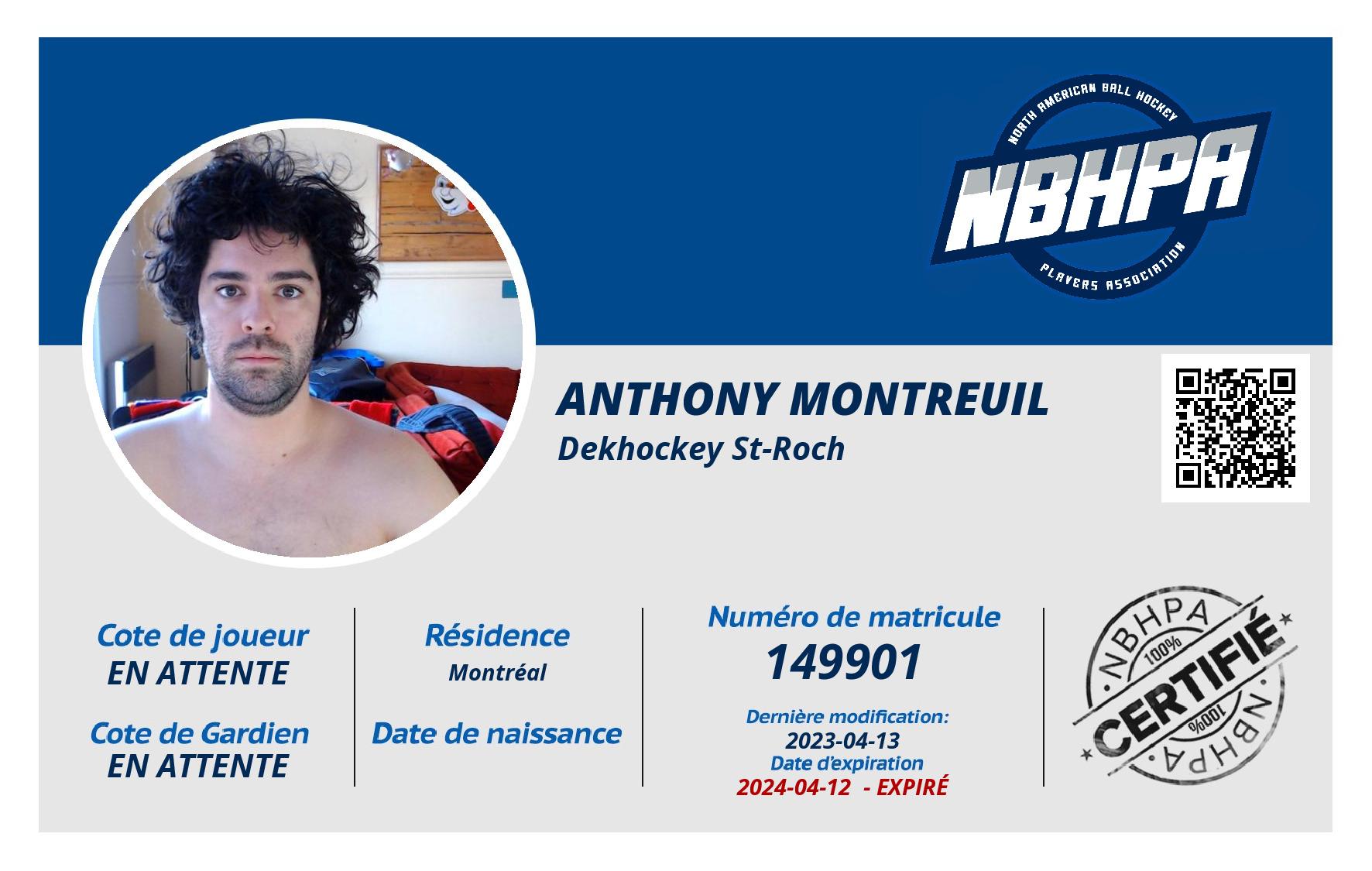Anthony Montreuil