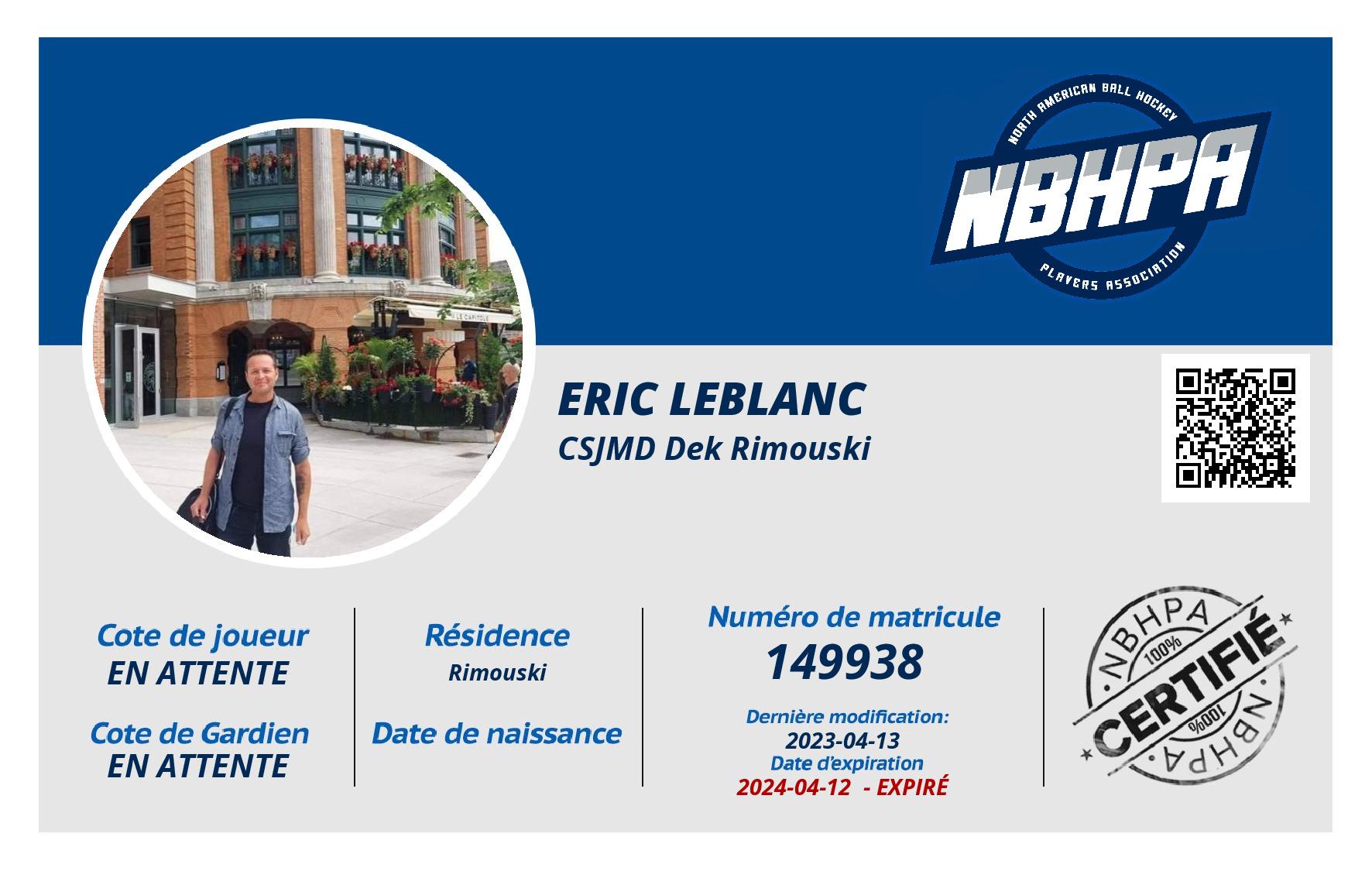 Eric Leblanc