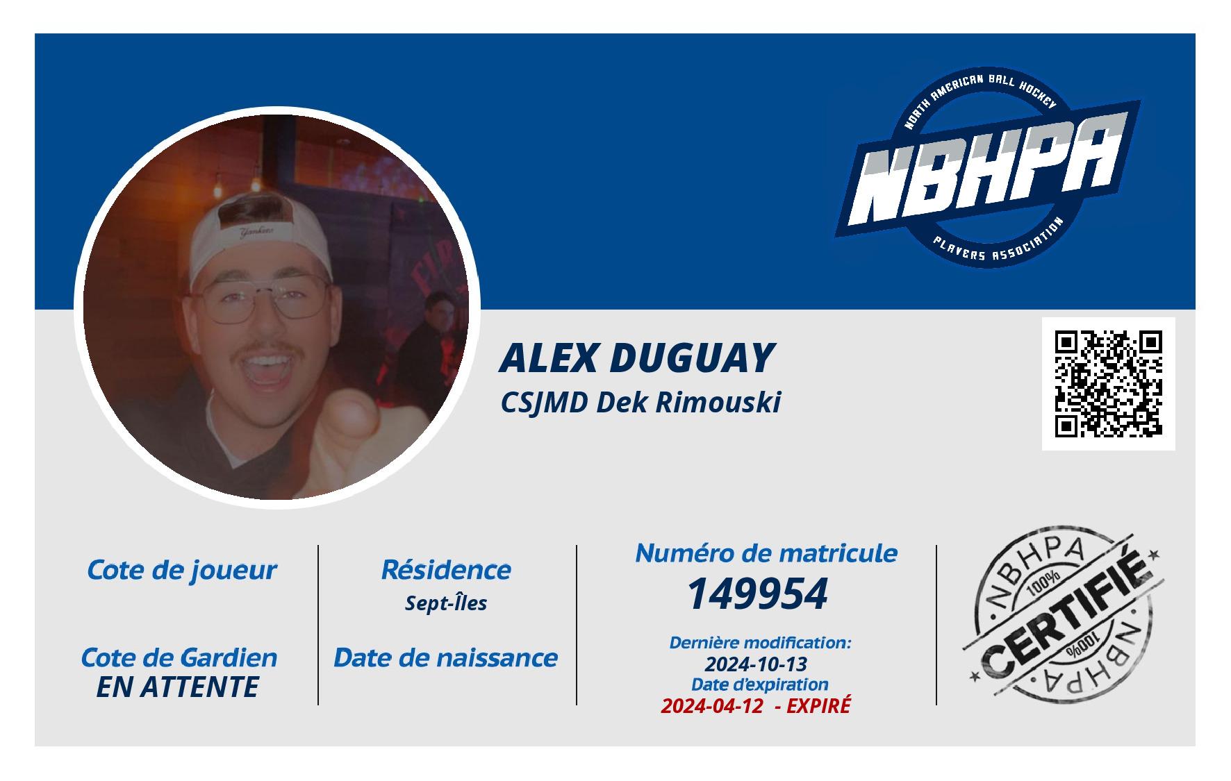 Alex Duguay