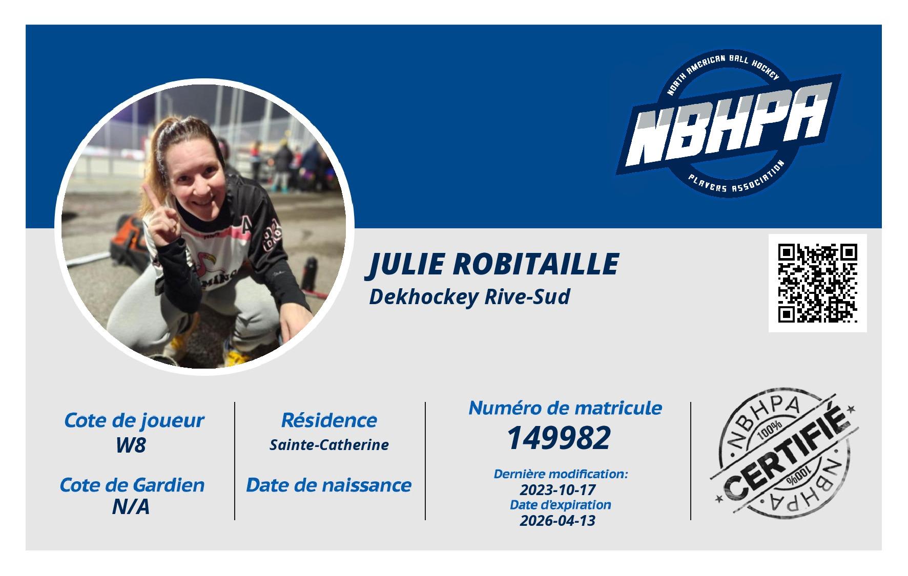 Julie Robitaille