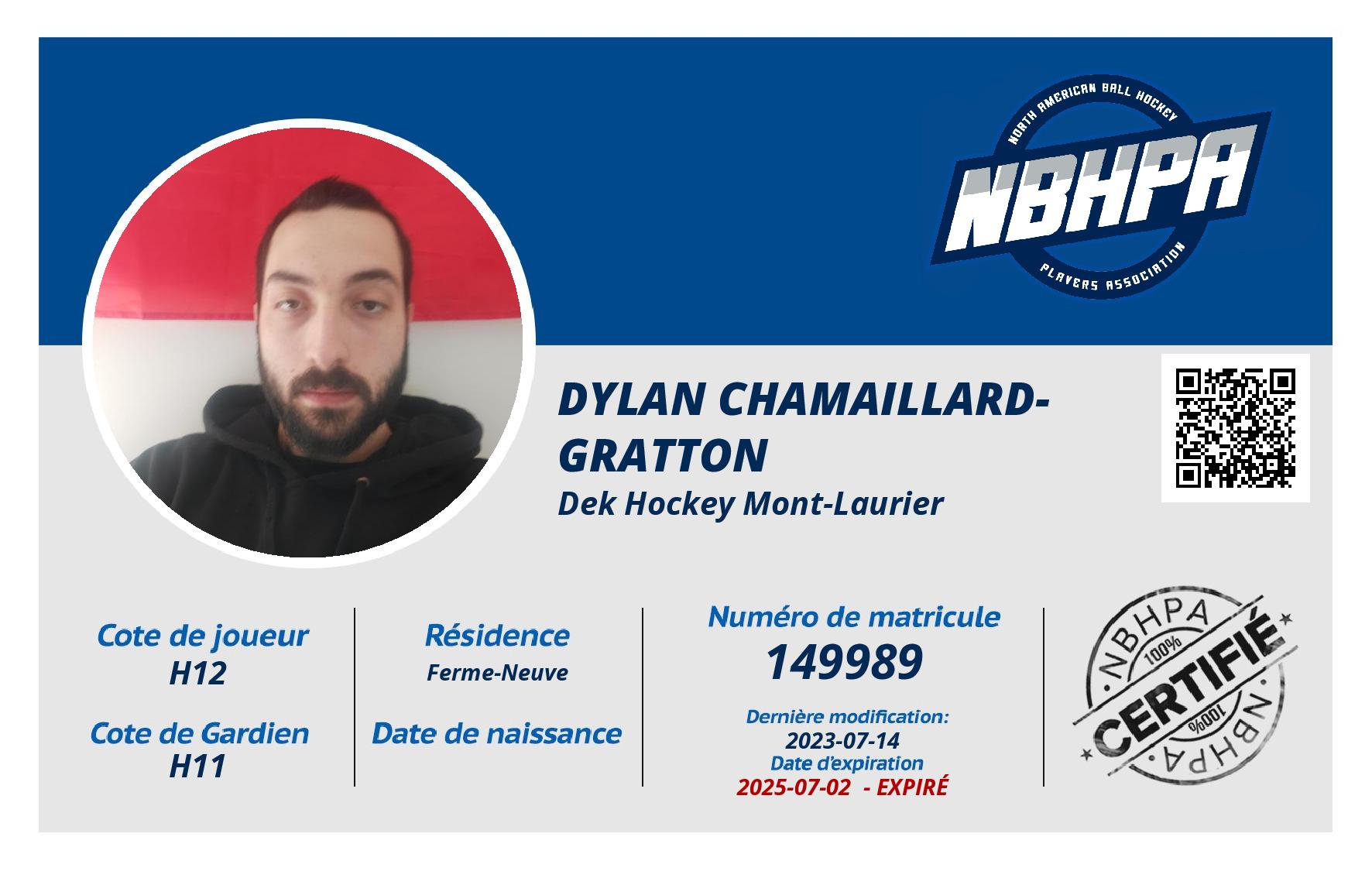Dylan Chamaillard-Gratton