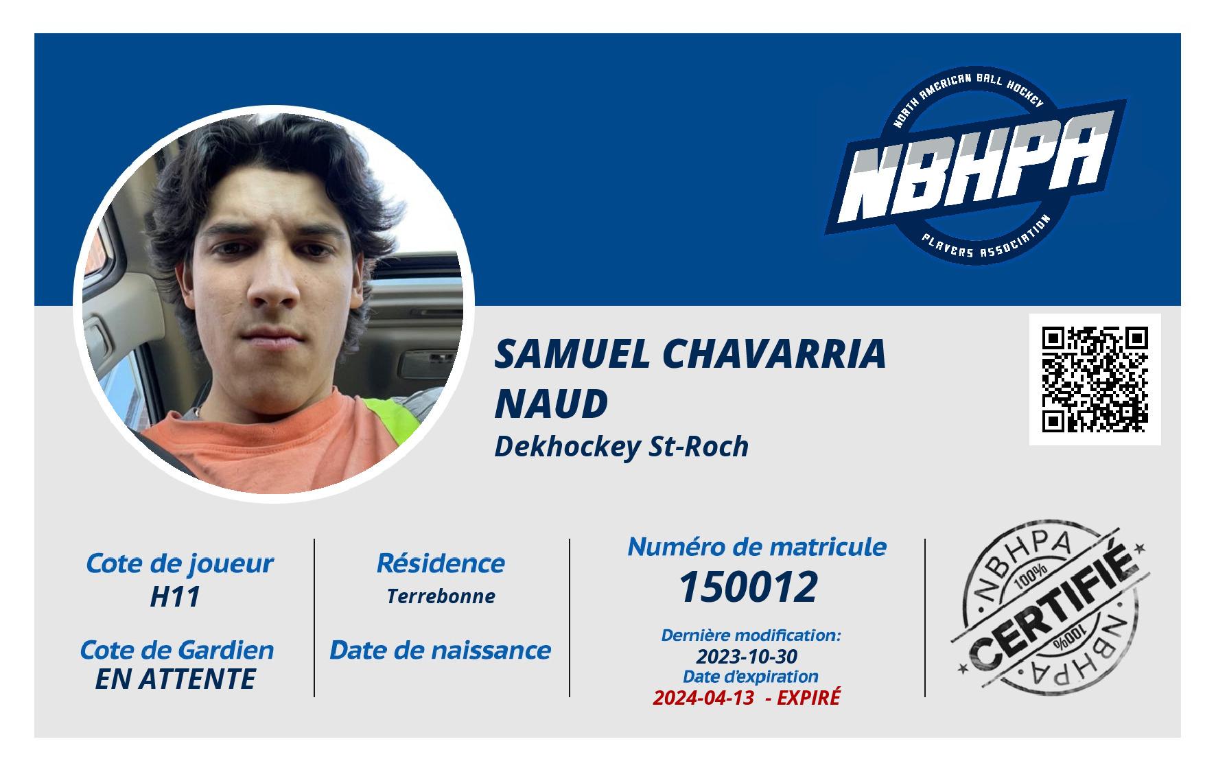 Samuel Chavarria Naud