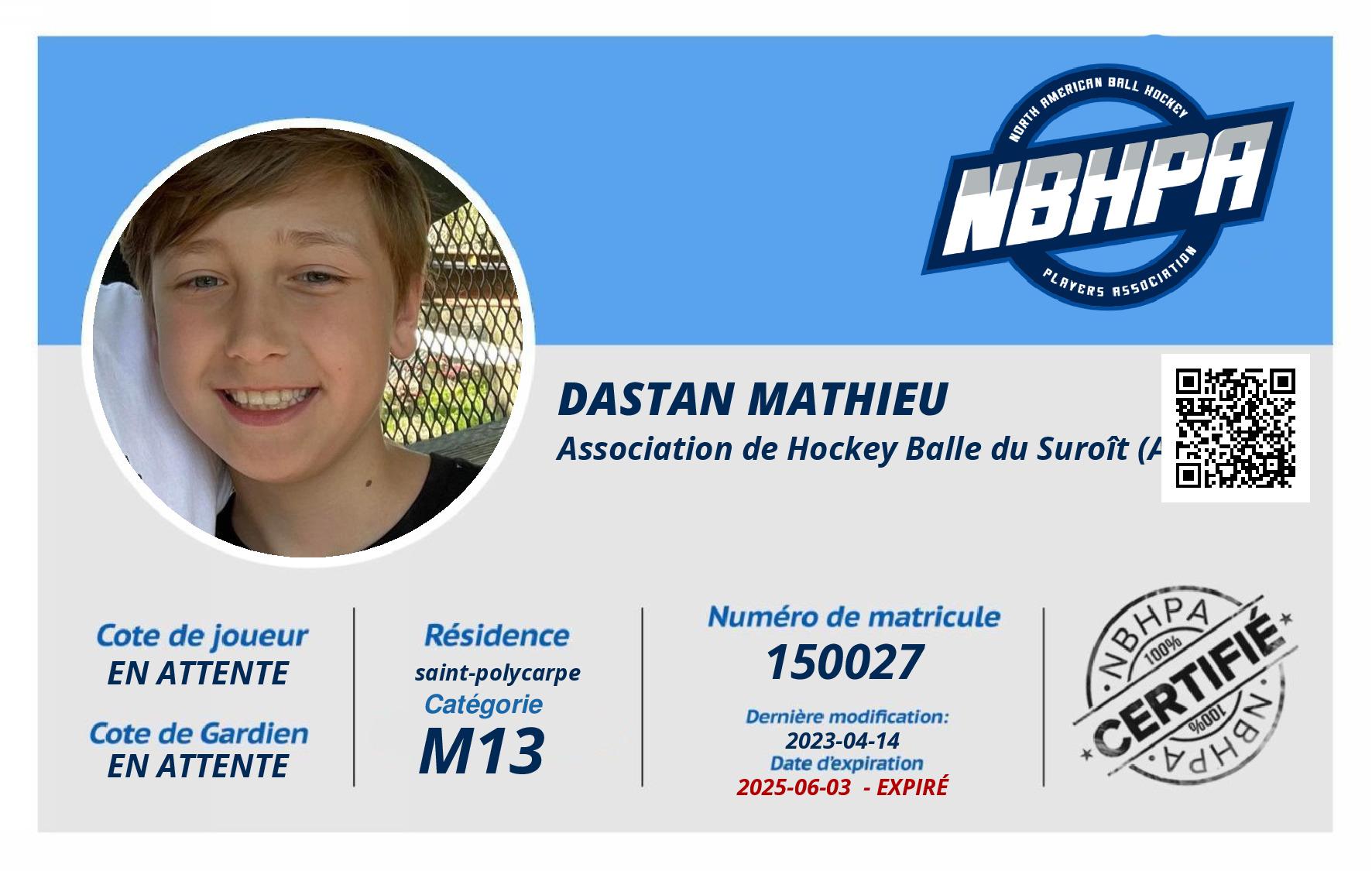 Dastan Mathieu
