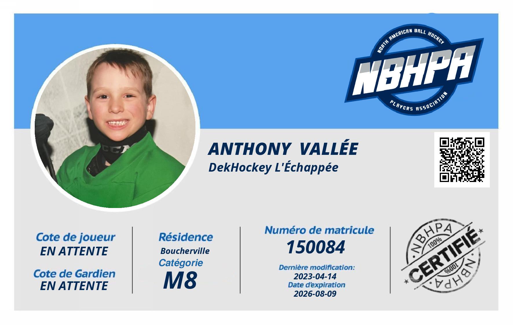 Anthony  Vallée