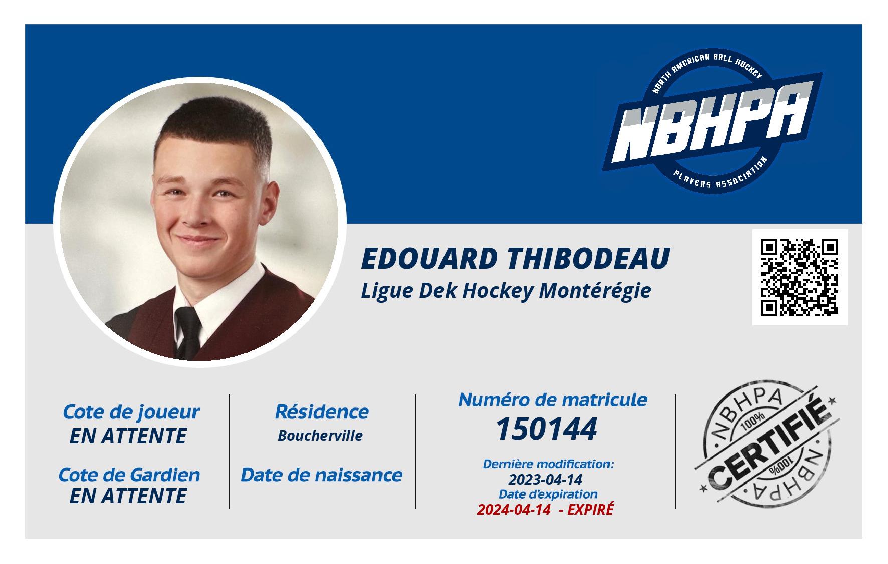 Edouard Thibodeau
