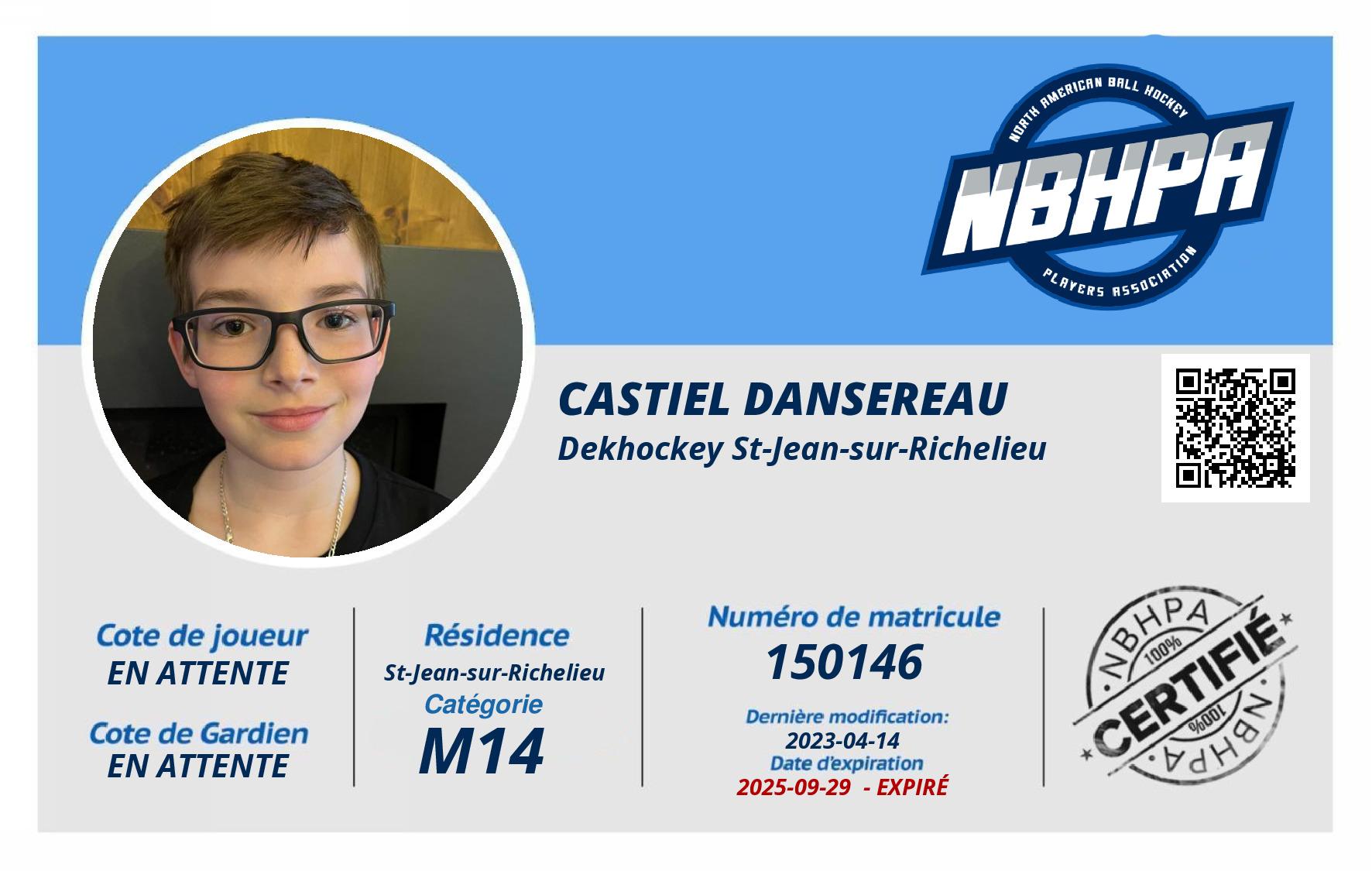 Castiel Dansereau