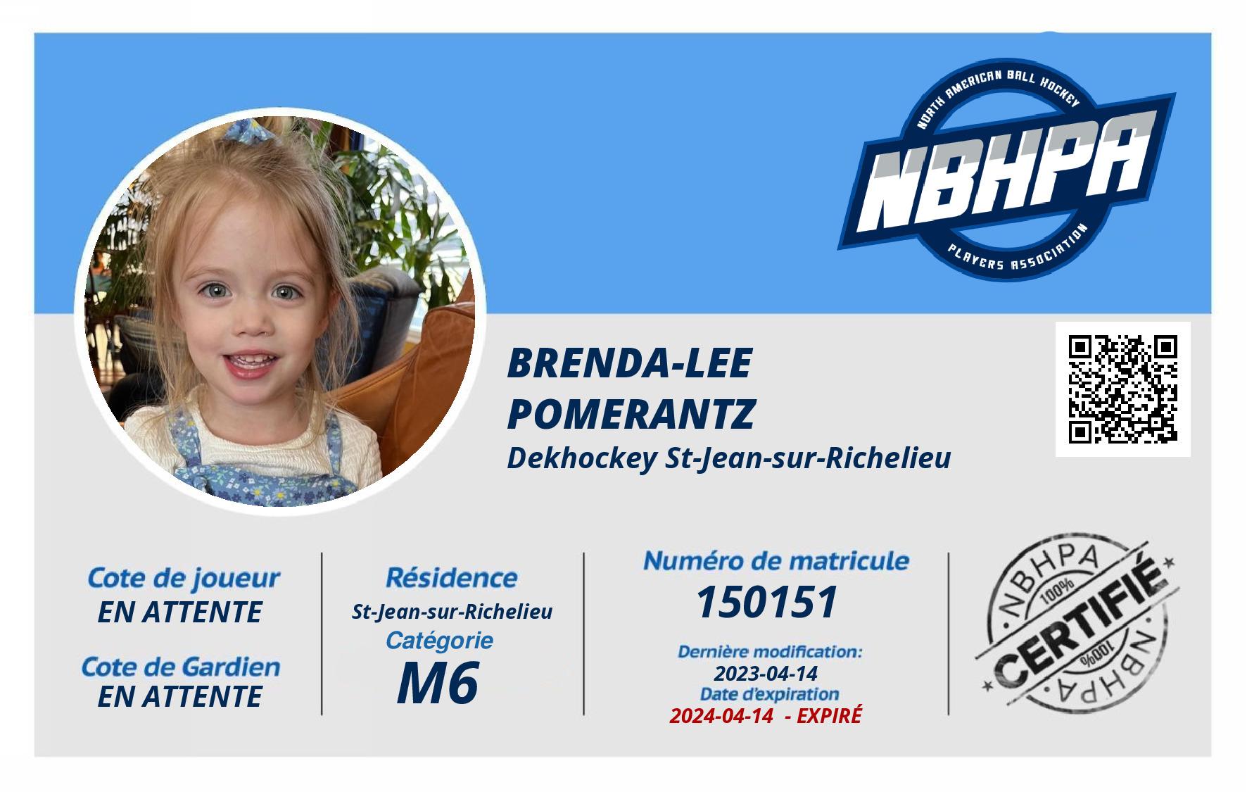 Brenda-Lee Pomerantz