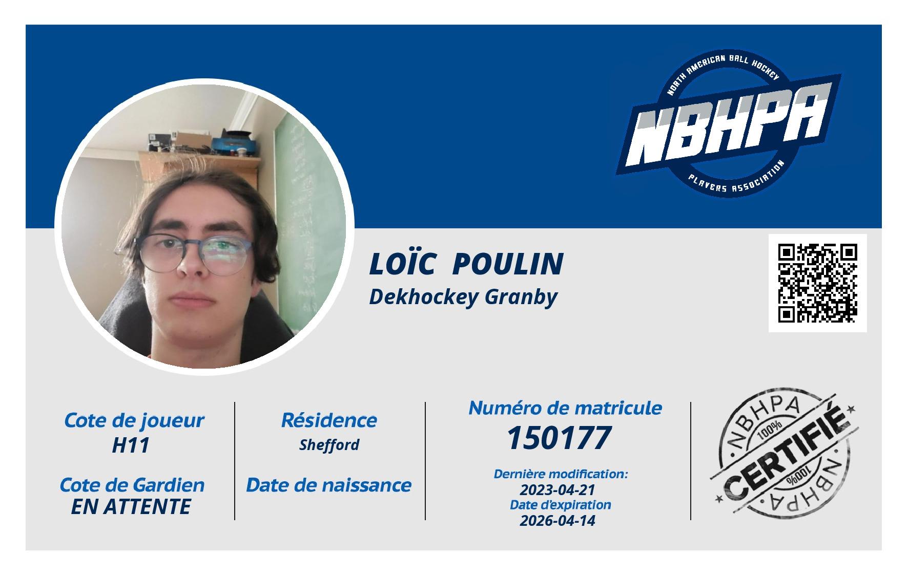 Loïc  Poulin