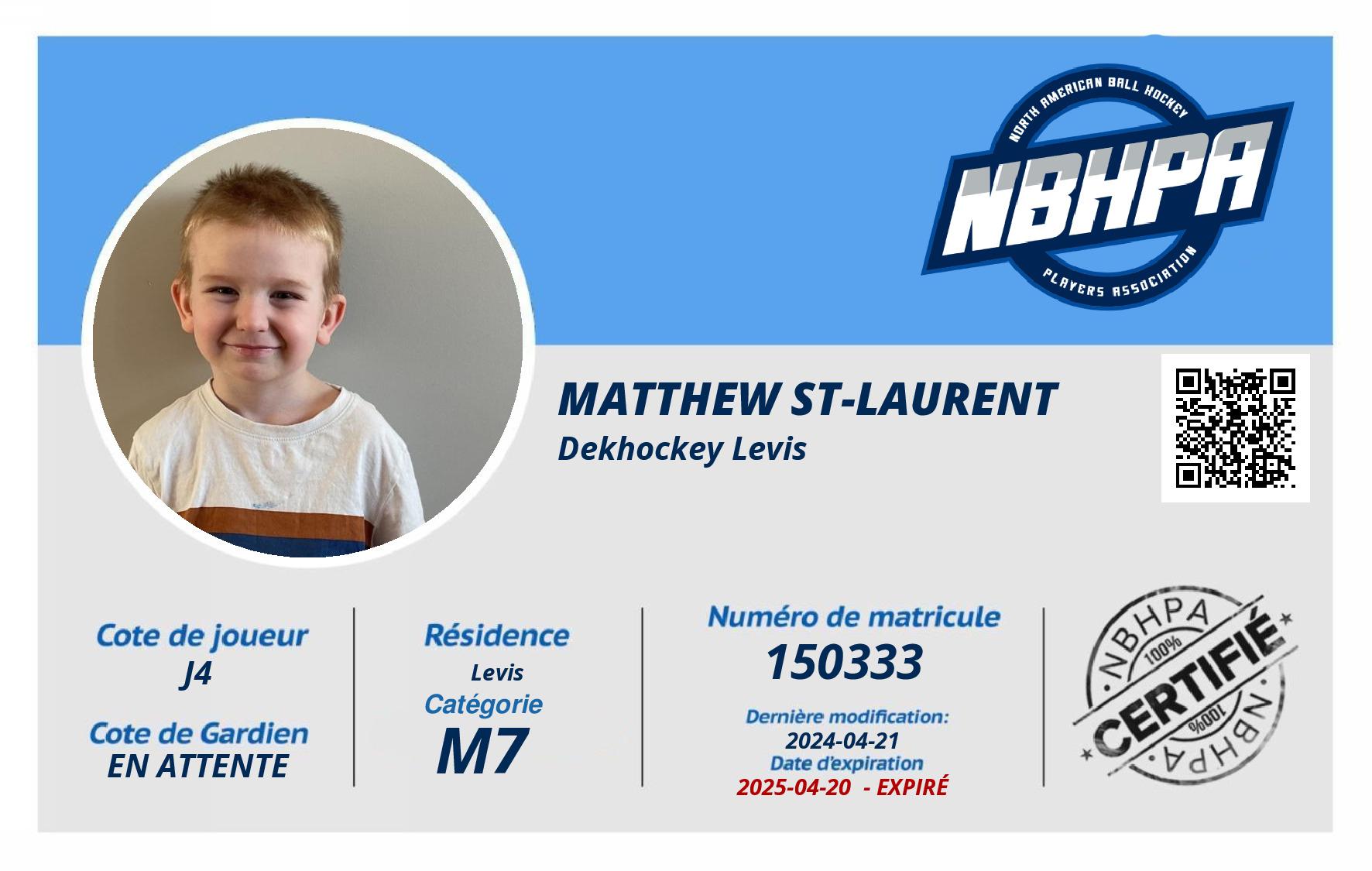 Matthew St-Laurent