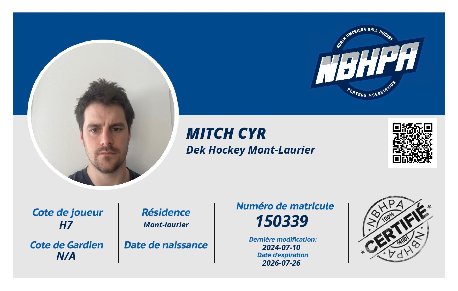Mitch Cyr