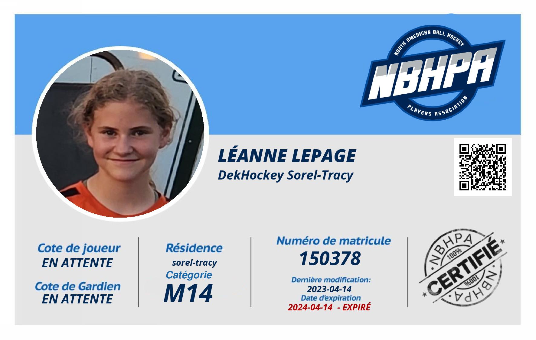 Léanne Lepage