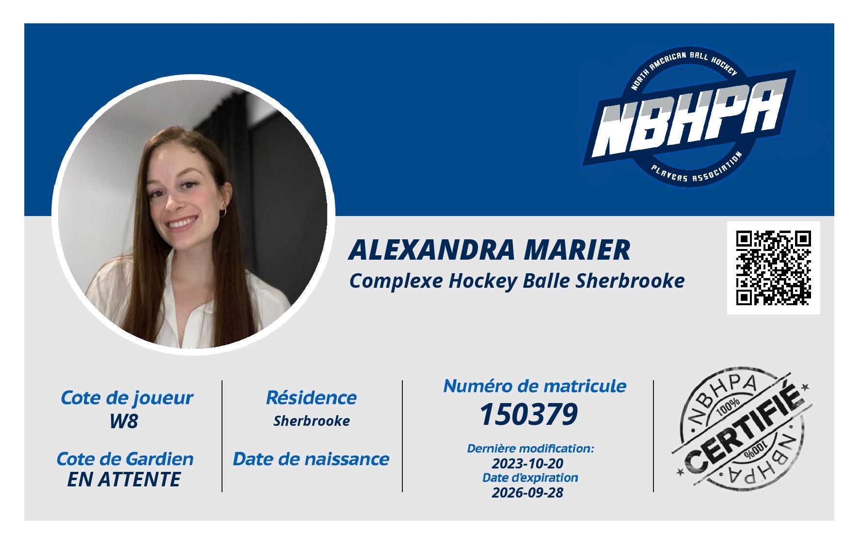 Alexandra Marier