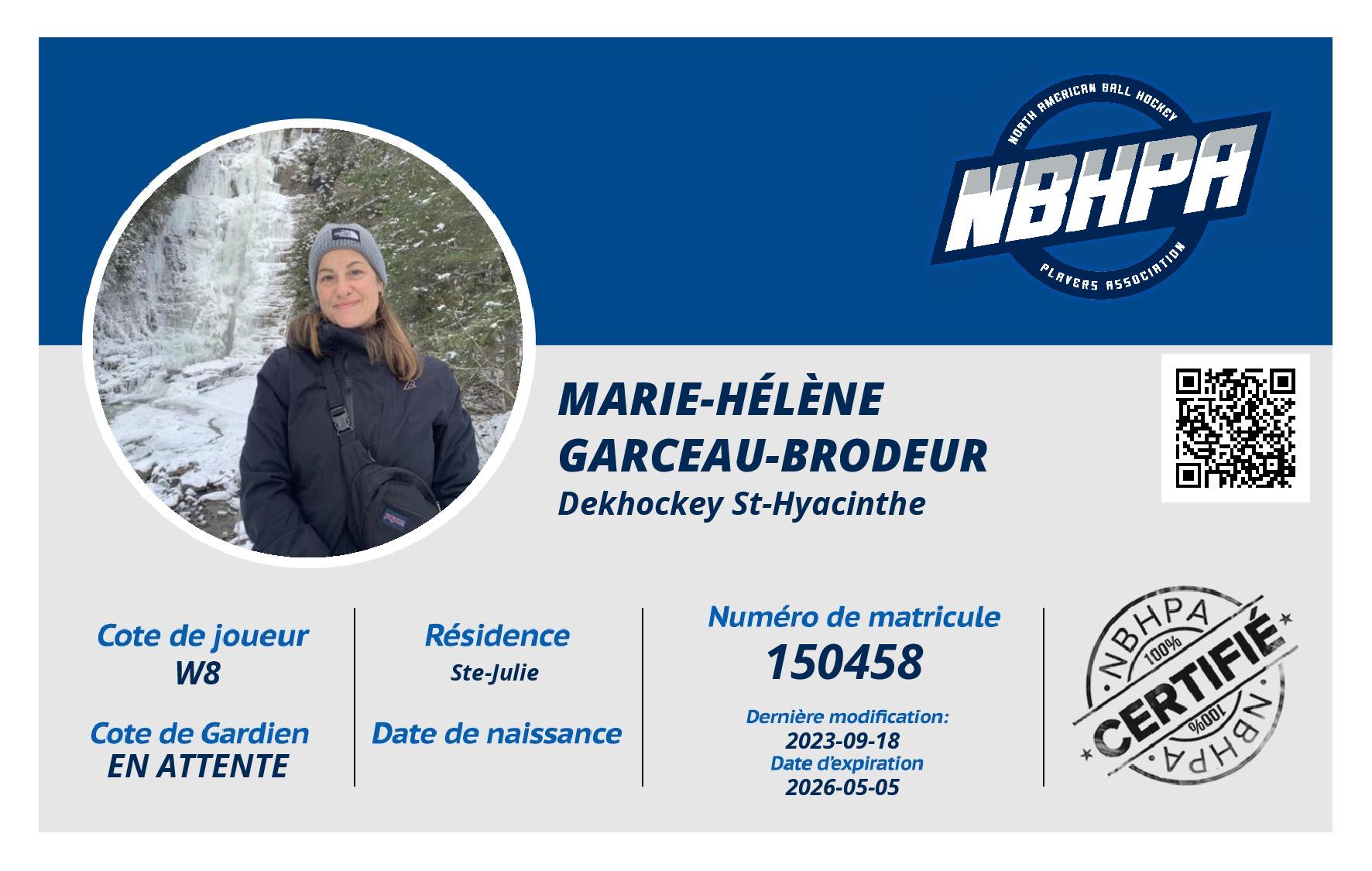 Marie-Hélène Garceau-Brodeur 