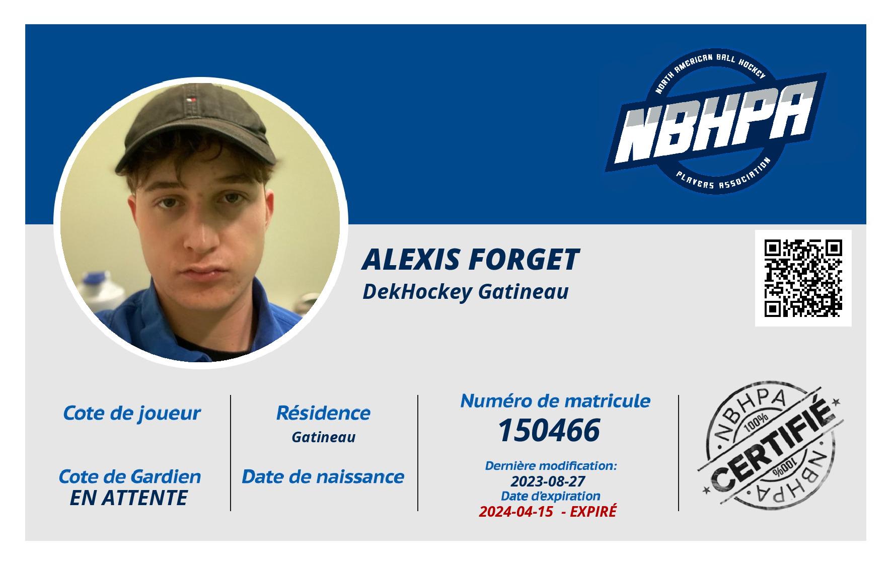 Alexis Forget