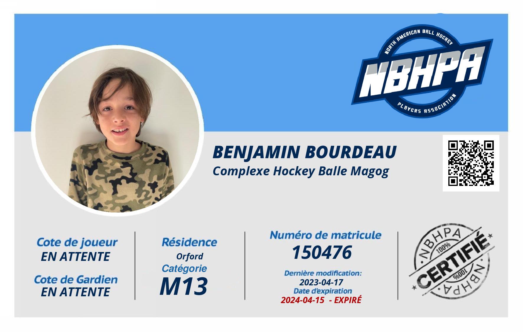 Benjamin Bourdeau