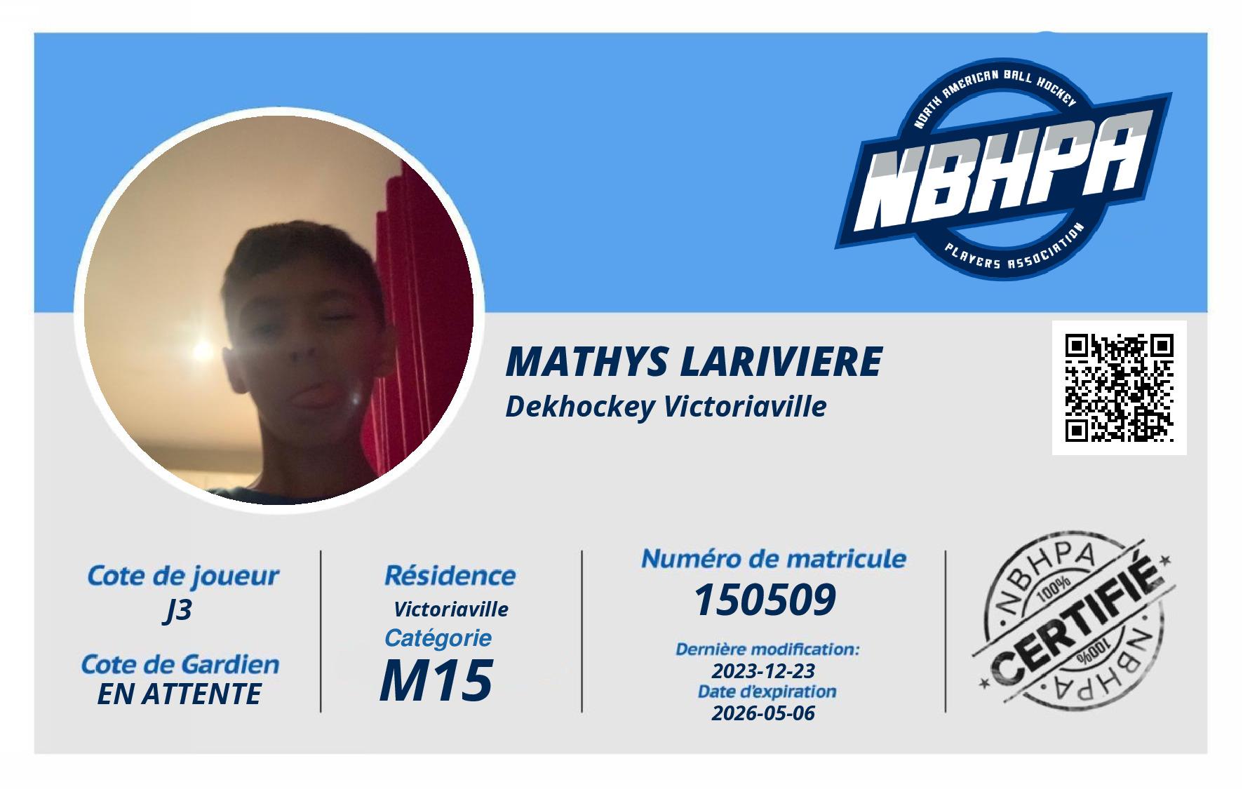 Mathys Lariviere
