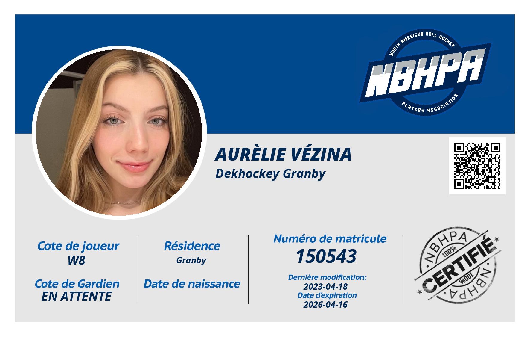 Aurèlie Vézina