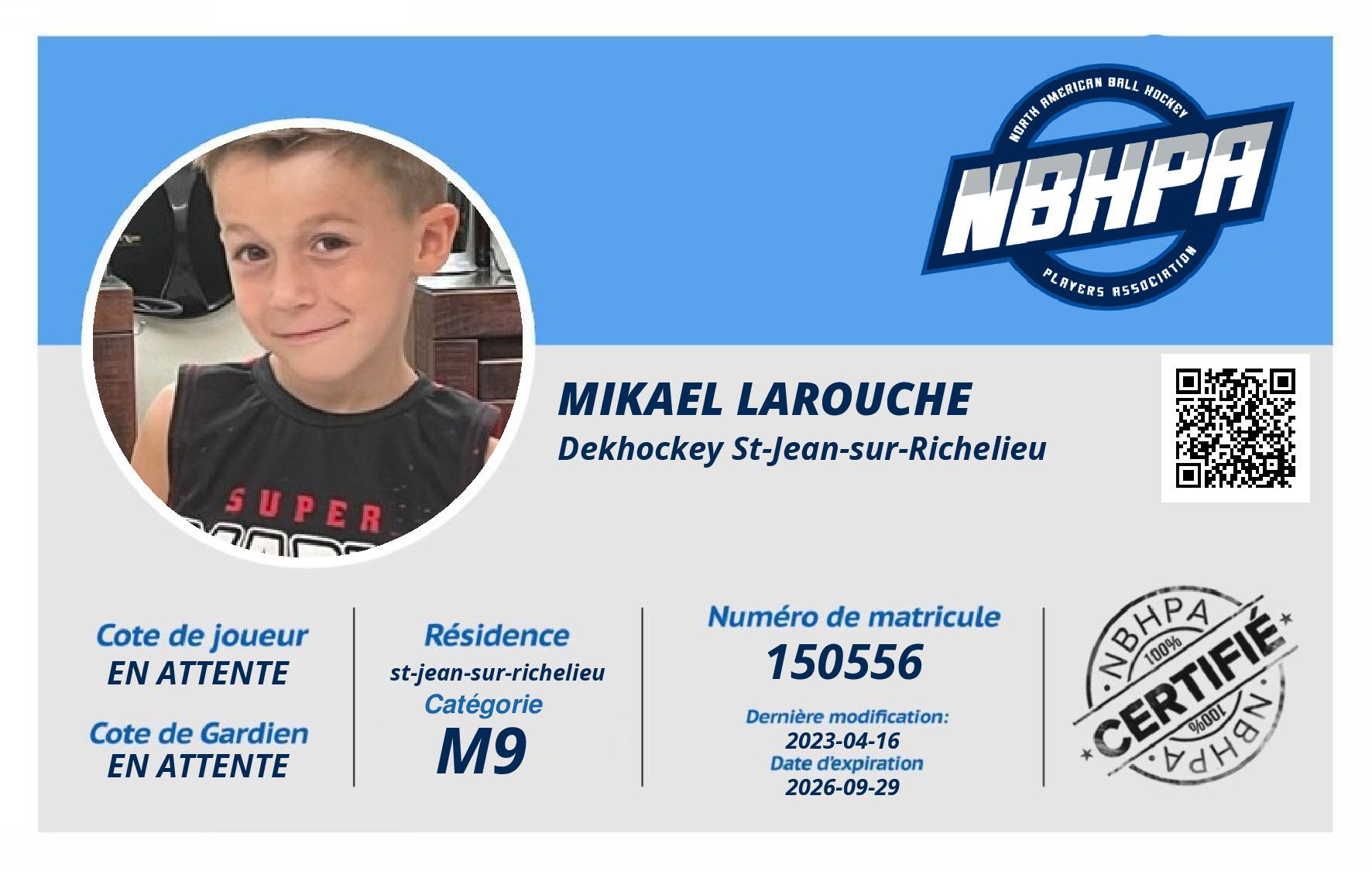 Mikael Larouche
