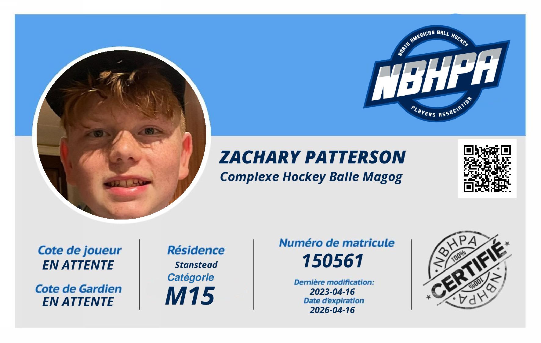 Zachary Patterson