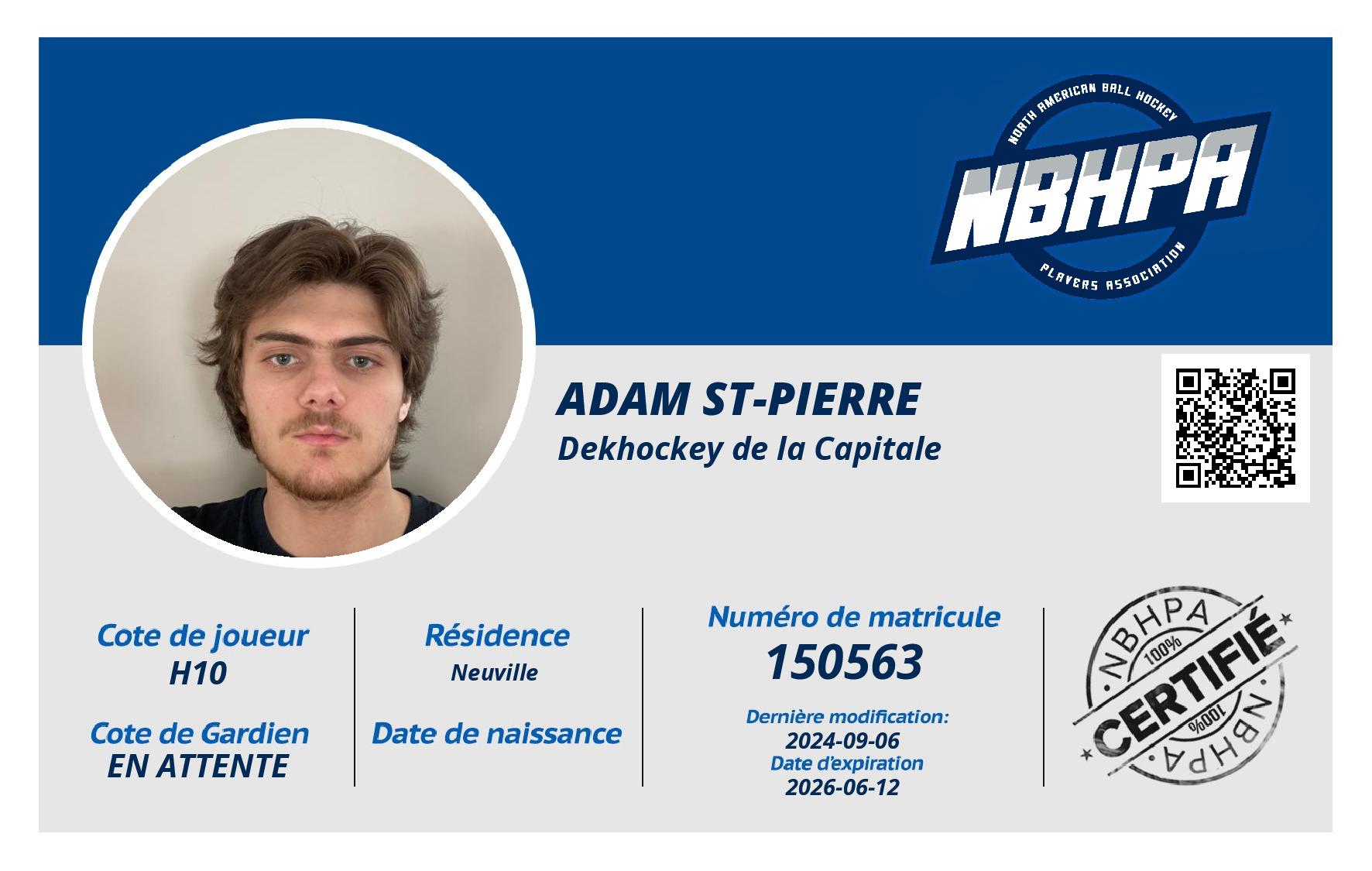 Adam St-Pierre