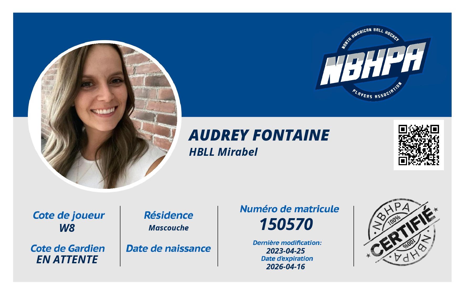 Audrey Fontaine